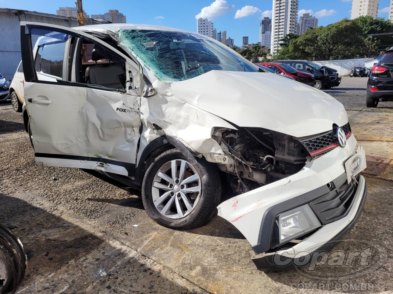 Veículo VW - VolksWagen Fox VOLKSWAGEN FOX 2017 Pepper 1.6 16V MSI 2017 em leilão