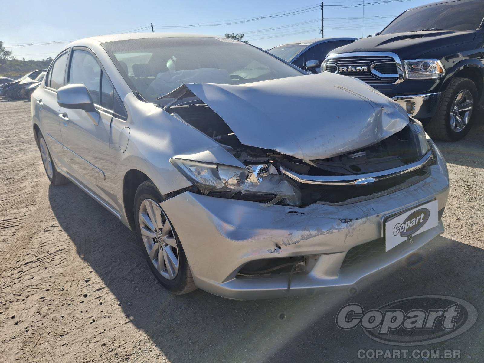 Veículo Honda Civic HONDA CIVIC LXS 1.8 16V 2013 2013 em leilão