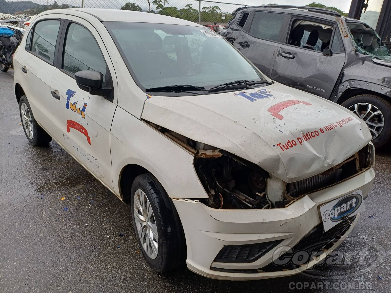 Veículo VW - VolksWagen Gol Volkswagen Gol 1.6 MSI 2019 Colisão 2019 em leilão