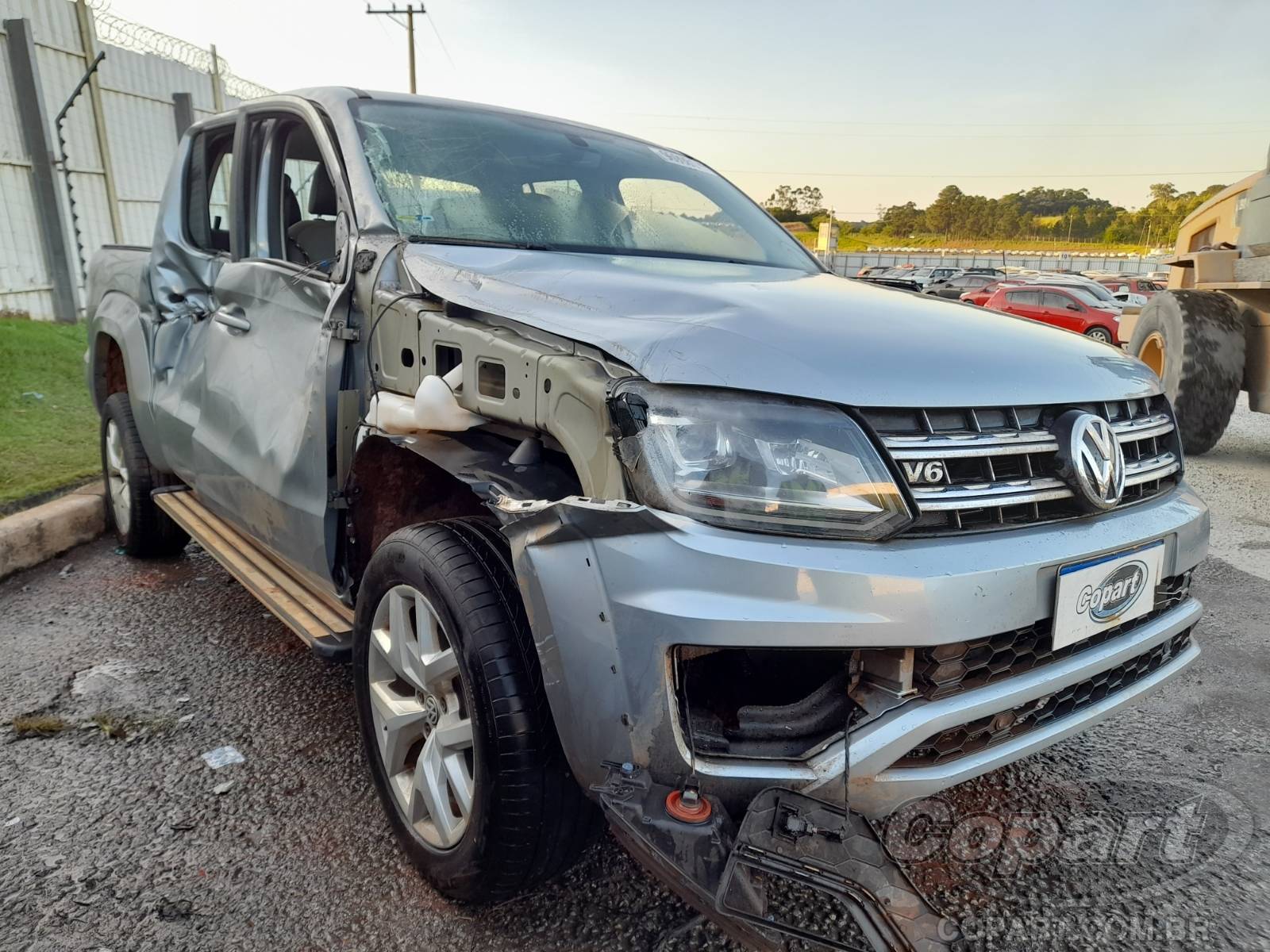 Veículo VOLKSWAGEN Amarok Volkswagen Amarok Highline 4Motion 3.0 V6 TDI Turbo 2021 Colisão Média Monta 2021 em leilão