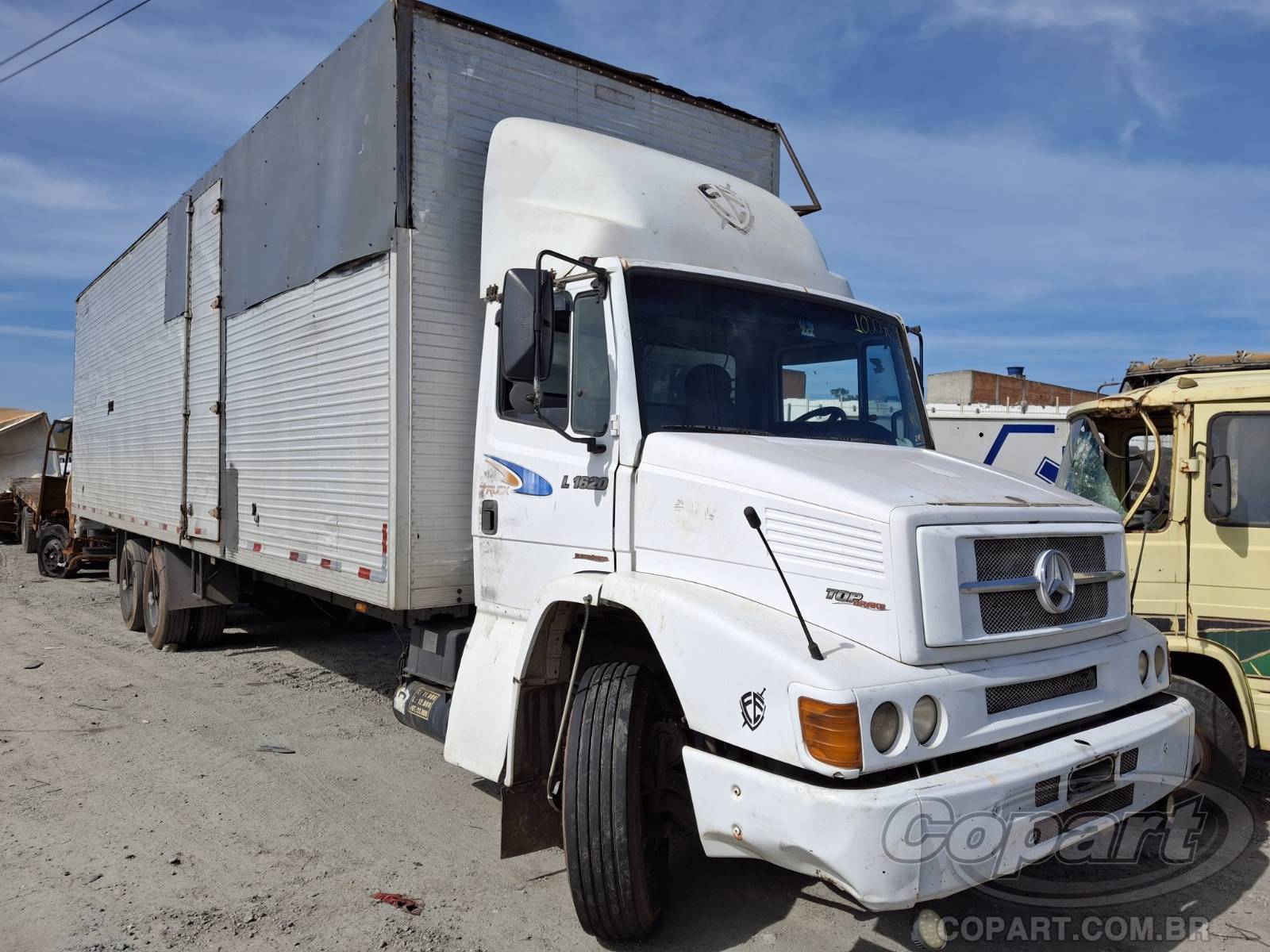 Veículo MERCEDES-BENZ L 1620 2007 MERCEDES BENZ L-1620 Caminhão 2007 em leilão