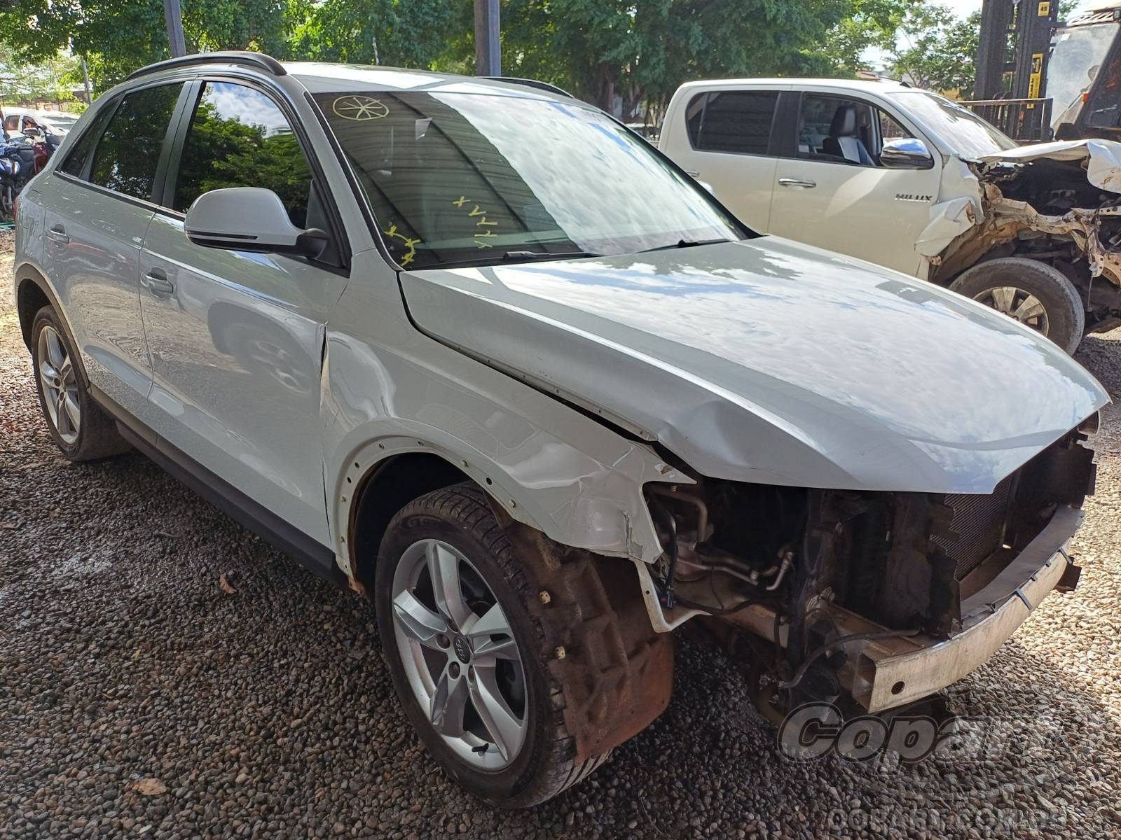 Veículo Audi Q3 Audi Q3 1.4 Turbo 2017 em leilão