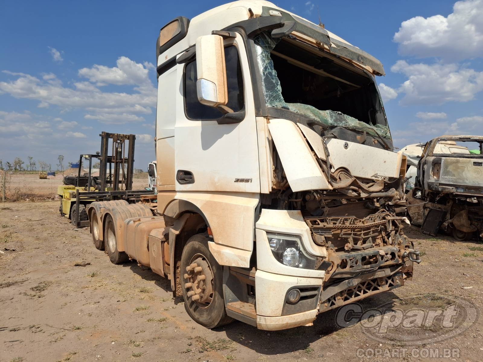 Veículo MERCEDES-BENZ Actros Mercedes Benz Actros 2651 S 2020 2020 em leilão