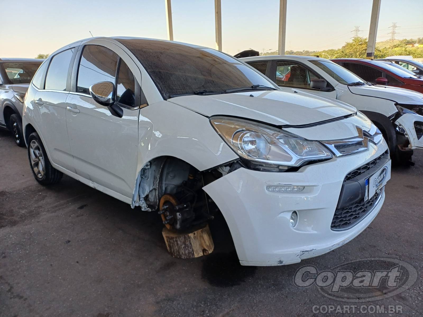 Veículo Peugeot C3 CITROEN C3 Exclusive 1.6 16V VVT 2017 2017 em leilão