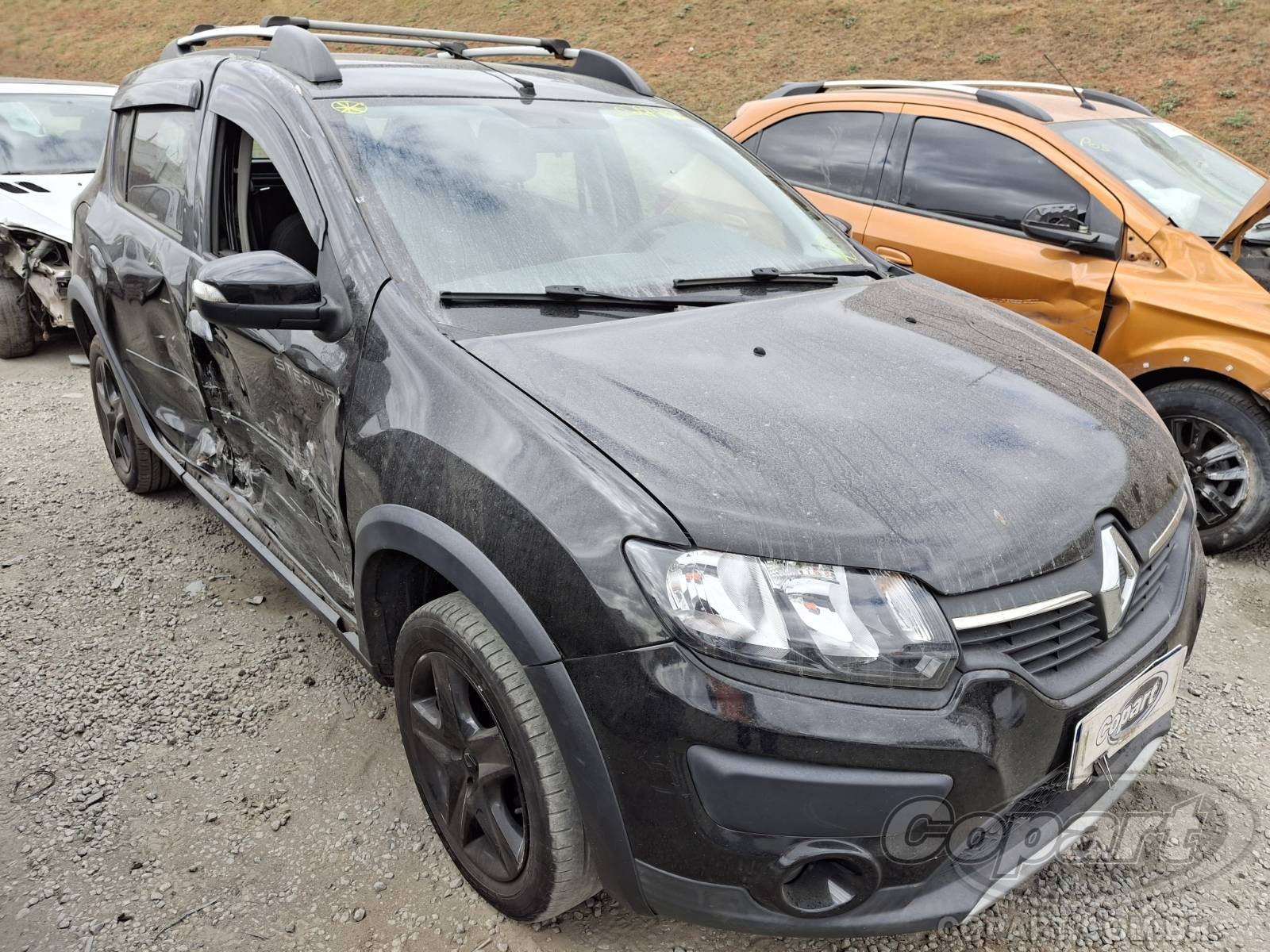 Veículo Renault Sandero RENAULT SANDERO STEPWAY EXPRESSION 1.6 16V SCE 2018 2019 em leilão