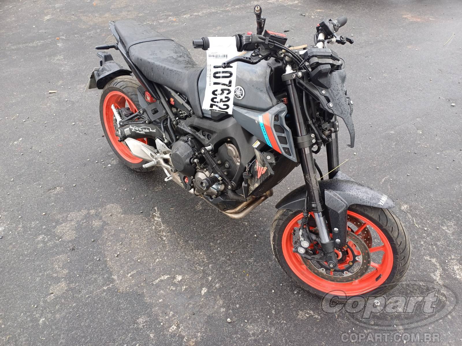 Veículo YAMAHA MT-09 Yamaha MT-09 850 ABS 2022 2022 em leilão
