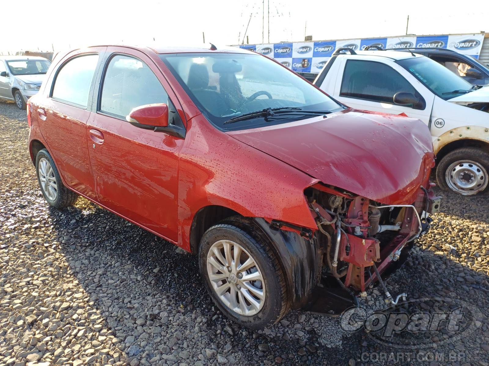 Veículo Toyota Etios TOYOTA ETIOS XLS 1.5 16V 2016 2016 em leilão