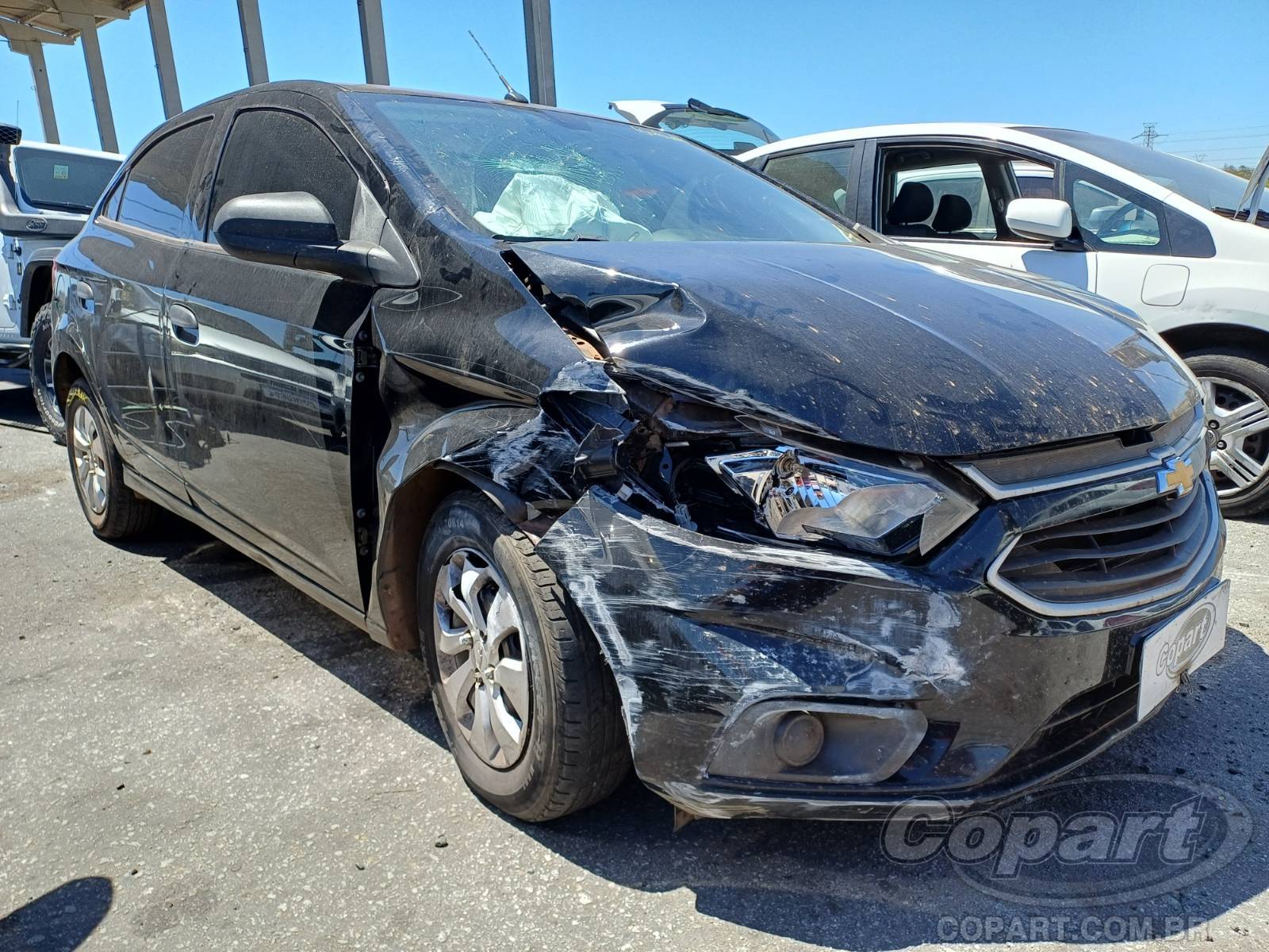 Veículo GM - Chevrolet Onix 2020 CHEVROLET ONIX Joy 1.0 MPFI 2020 em leilão