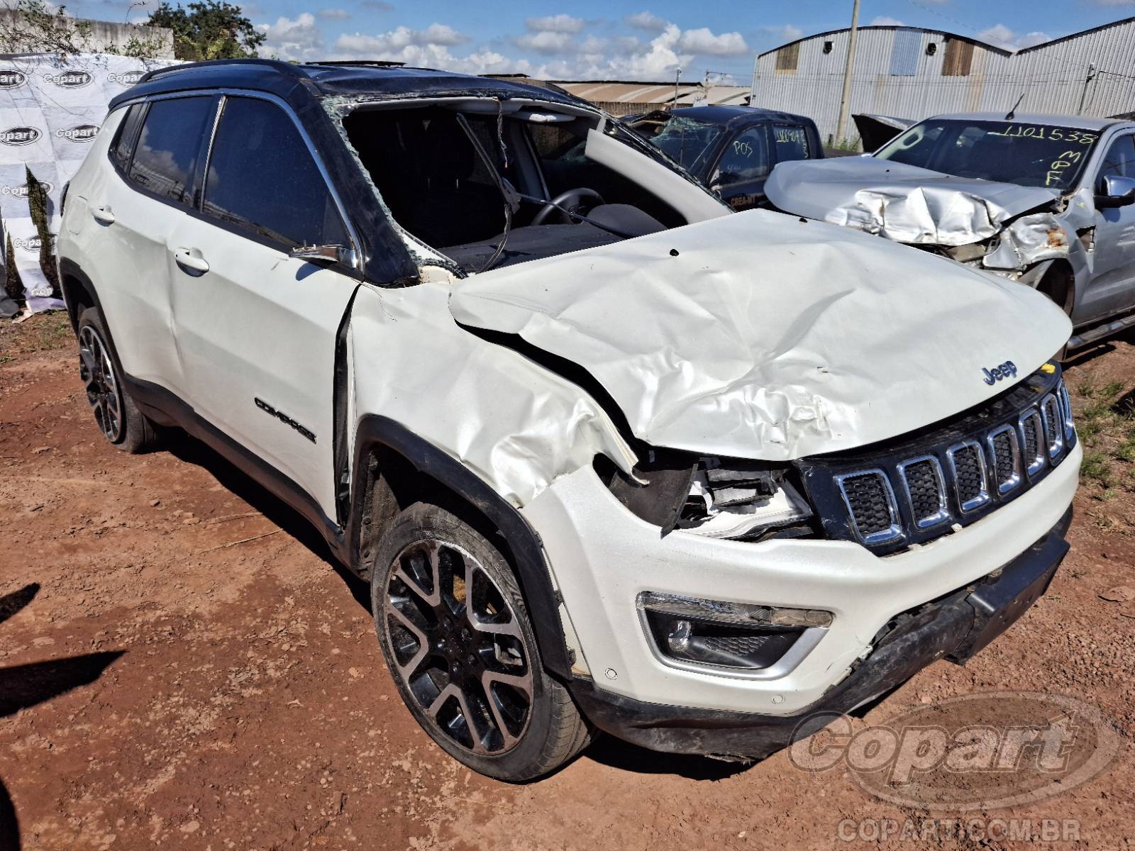 Veículo Fiat Compass JEEP COMPASS 2021 Compass Limited 2.0 MultiJet Turbo 2021 em leilão