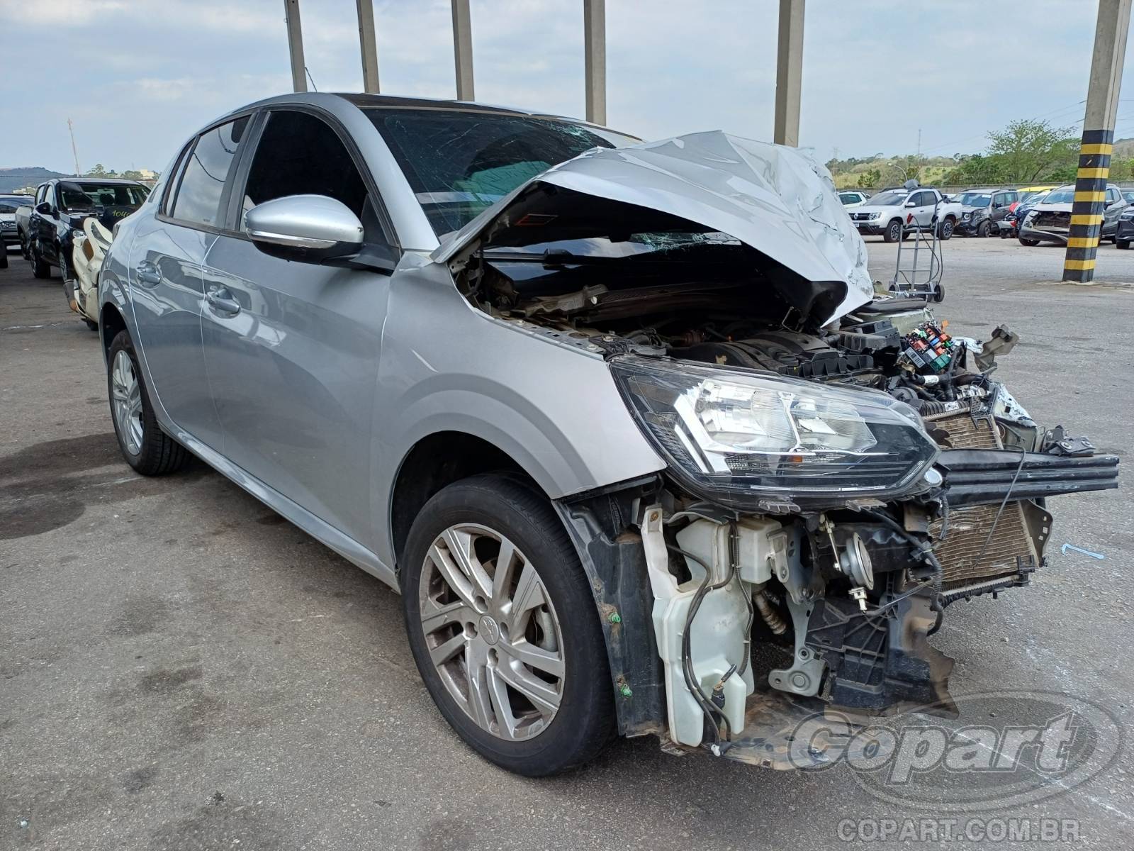 Veículo Peugeot 208 2021 PEUGEOT 208 Active Pack 1.6 16V VVT 2021 em leilão