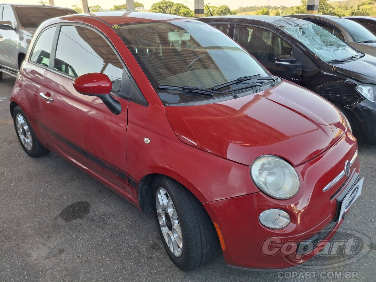 Veículo Fiat 500 FIAT 500 2012 1.4 EVO Flex 2012 em leilão