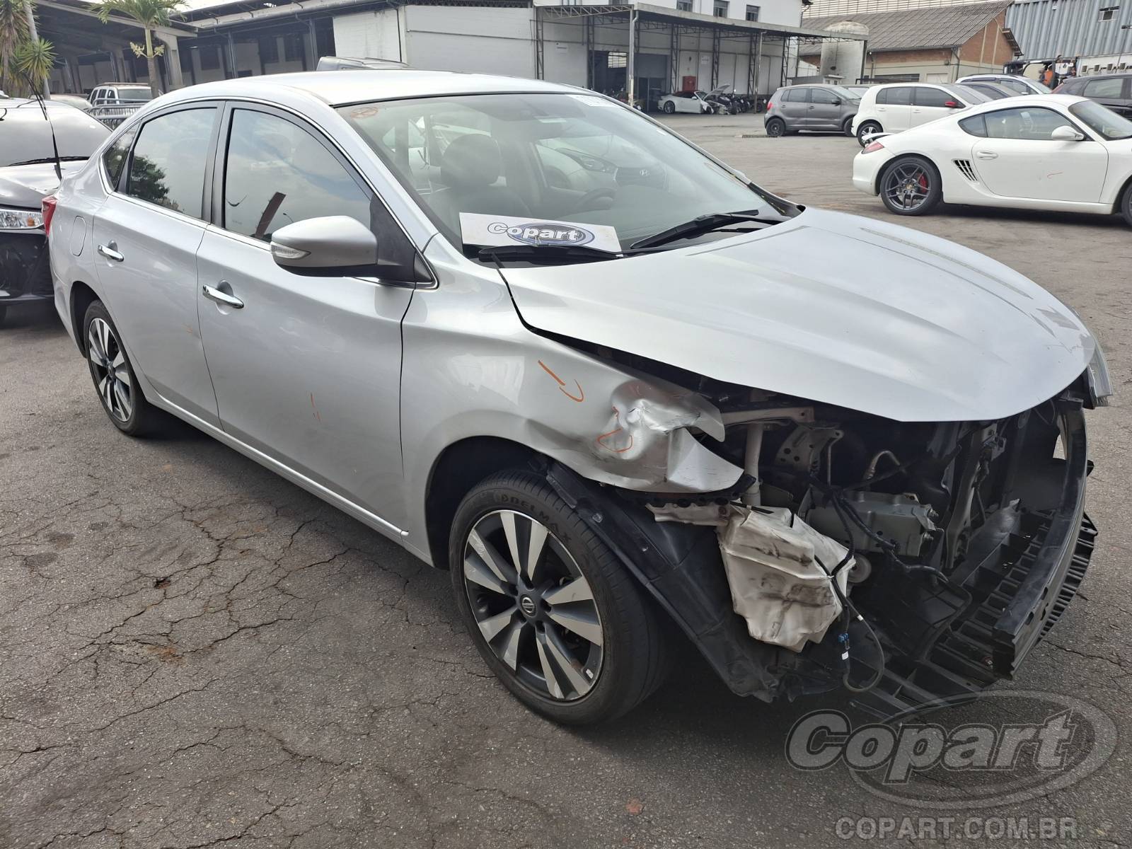 Veículo Nissan Sentra Nissan Sentra SV CVT 2.0 16V FlexStart 2018 2018 em leilão