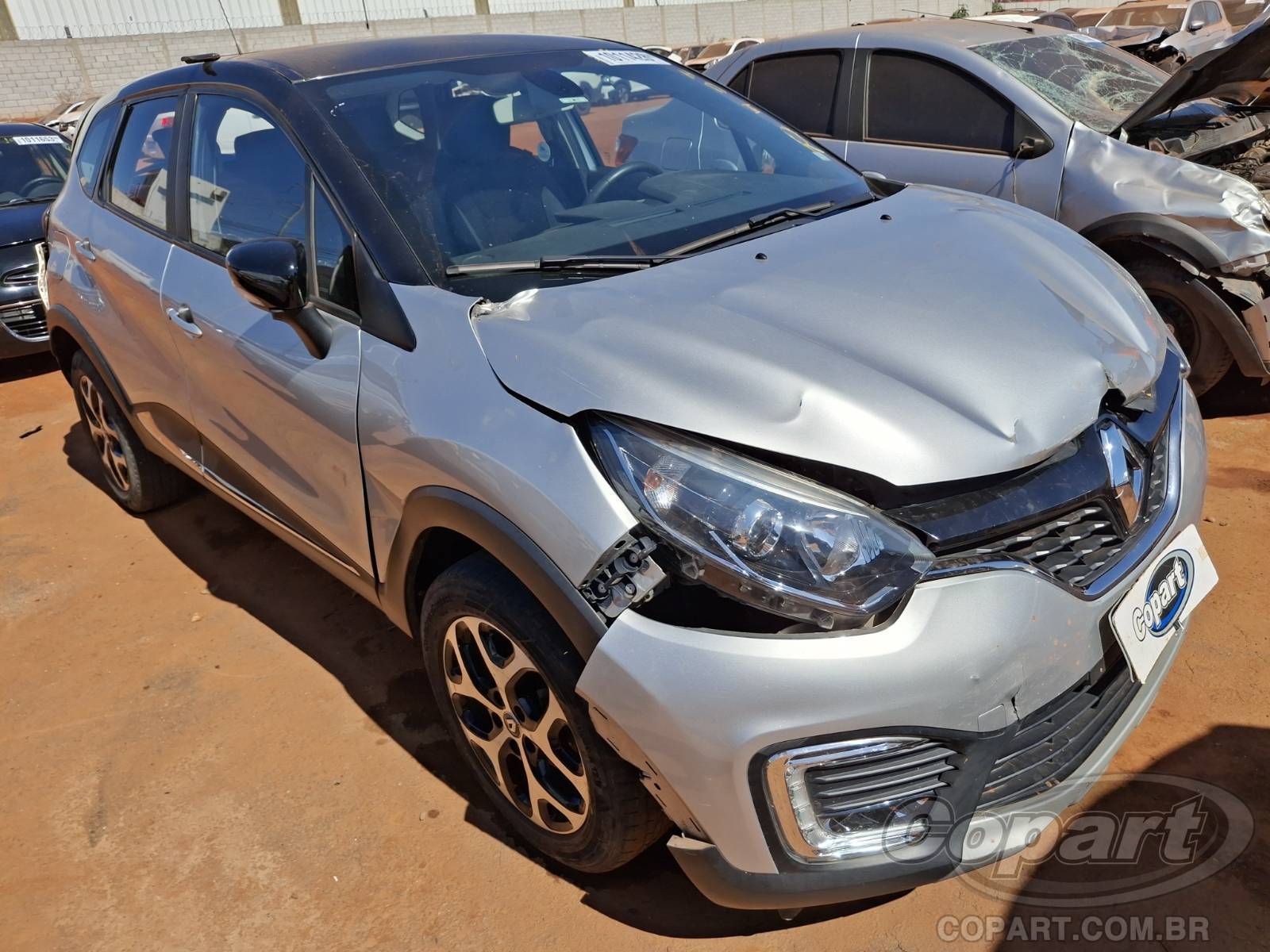 Veículo Renault Captur RENAULT CAPTUR INTENSE 1.6 16V SCE 2019 2019 em leilão
