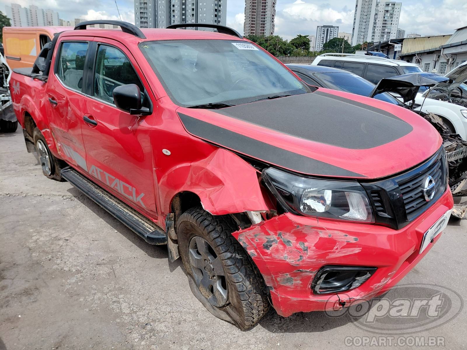 Veículo Nissan Frontier NISSAN Frontier CD 2.3 BiTurbo Diesel 2019 em leilão