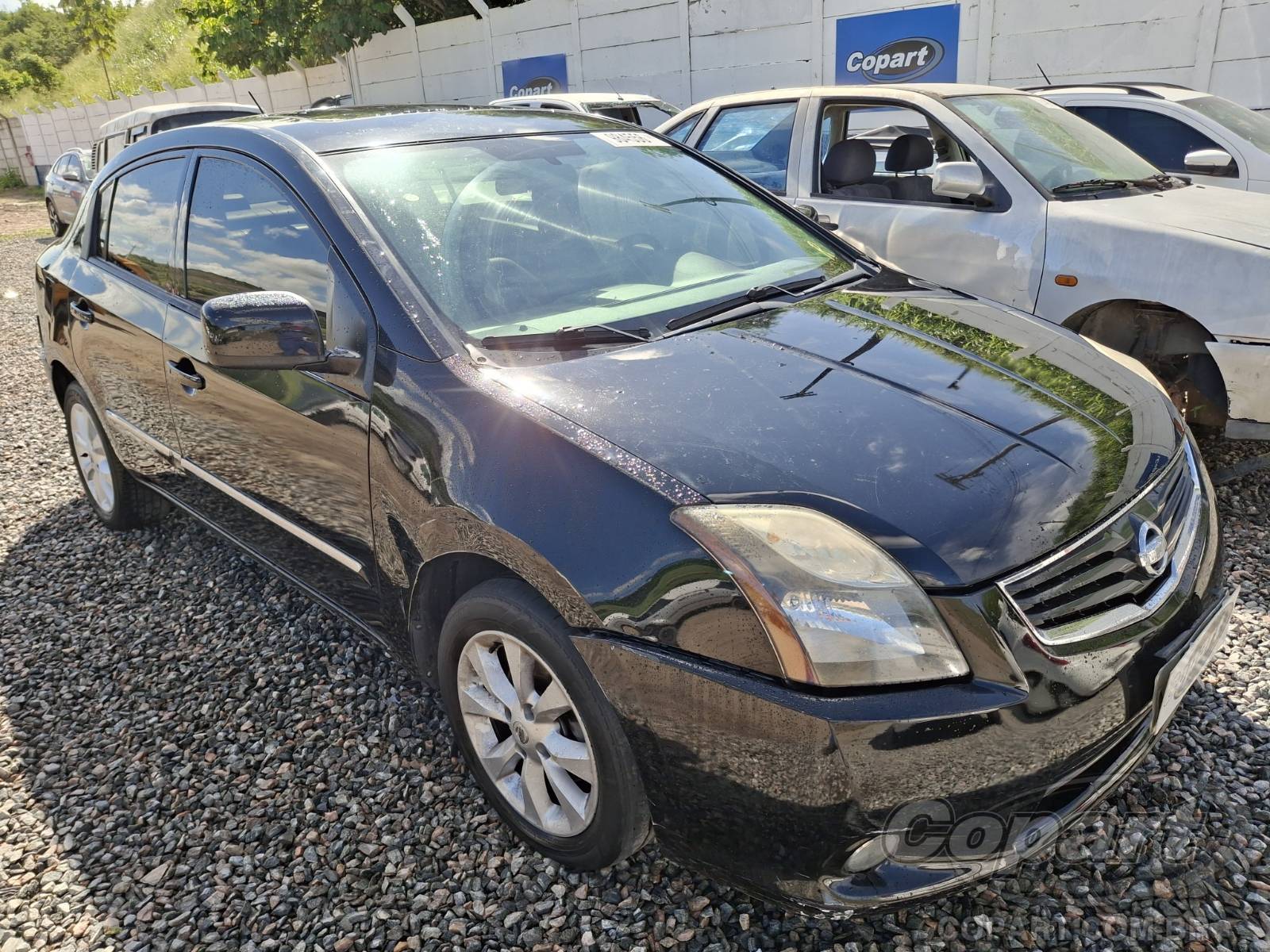 Veículo Nissan Sentra Nissan Sentra SL 2.0 16V 2013 Enchente Médio 2013 em leilão