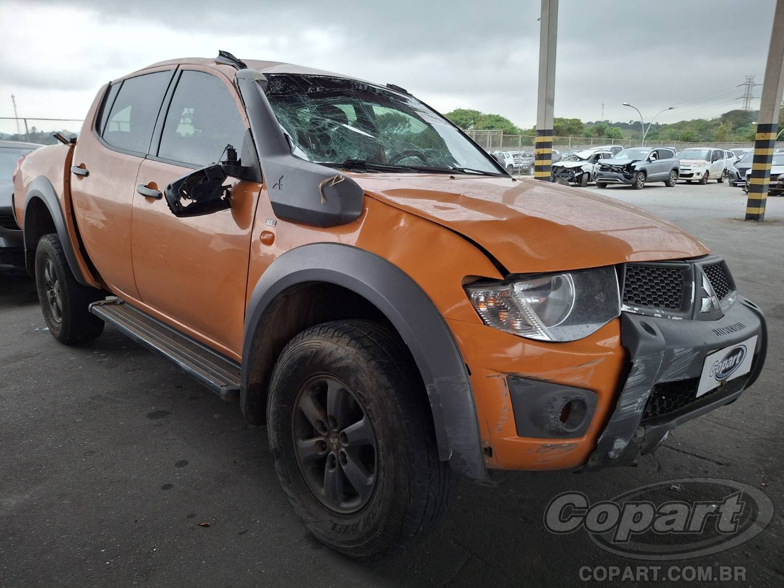 Veículo Mitsubishi L200 MITSUBISHI L200 TRITON 2016 2016 em leilão
