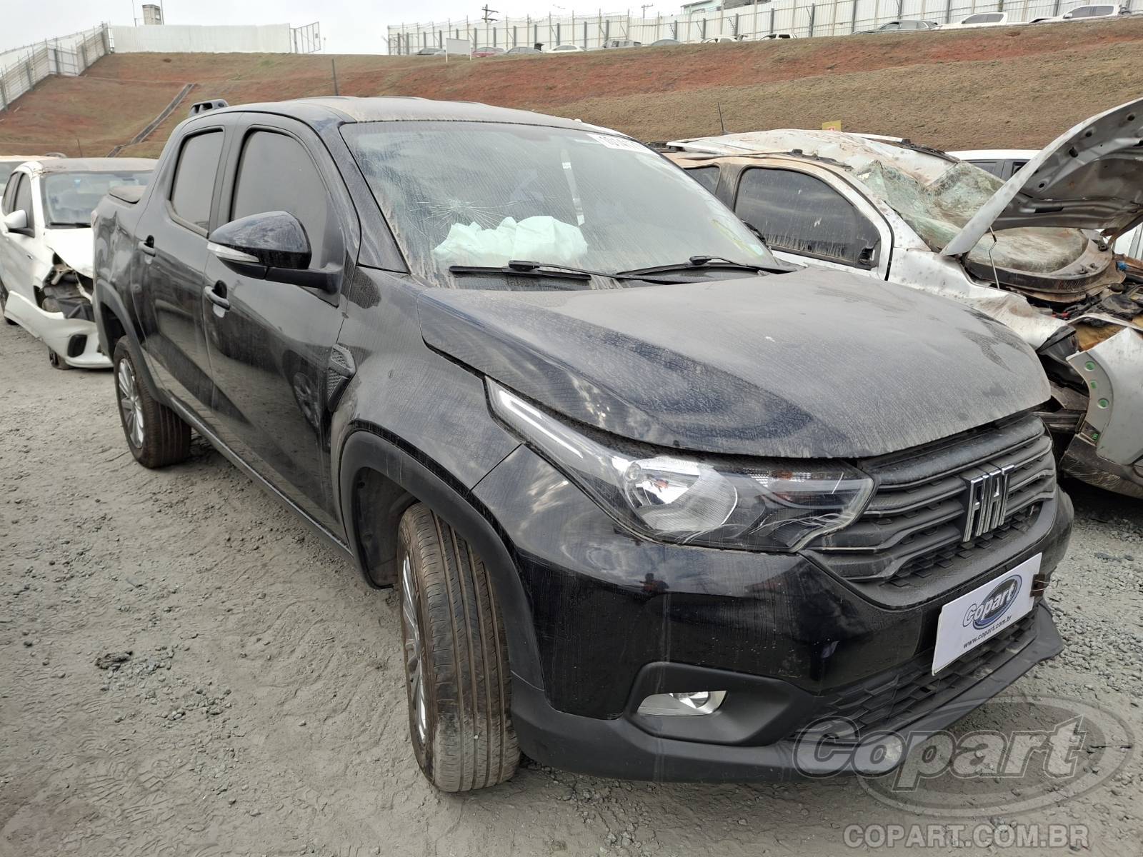 Veículo Fiat Strada FIAT STRADA CD Freedom 1.3 Firefly 2020 2021 em leilão