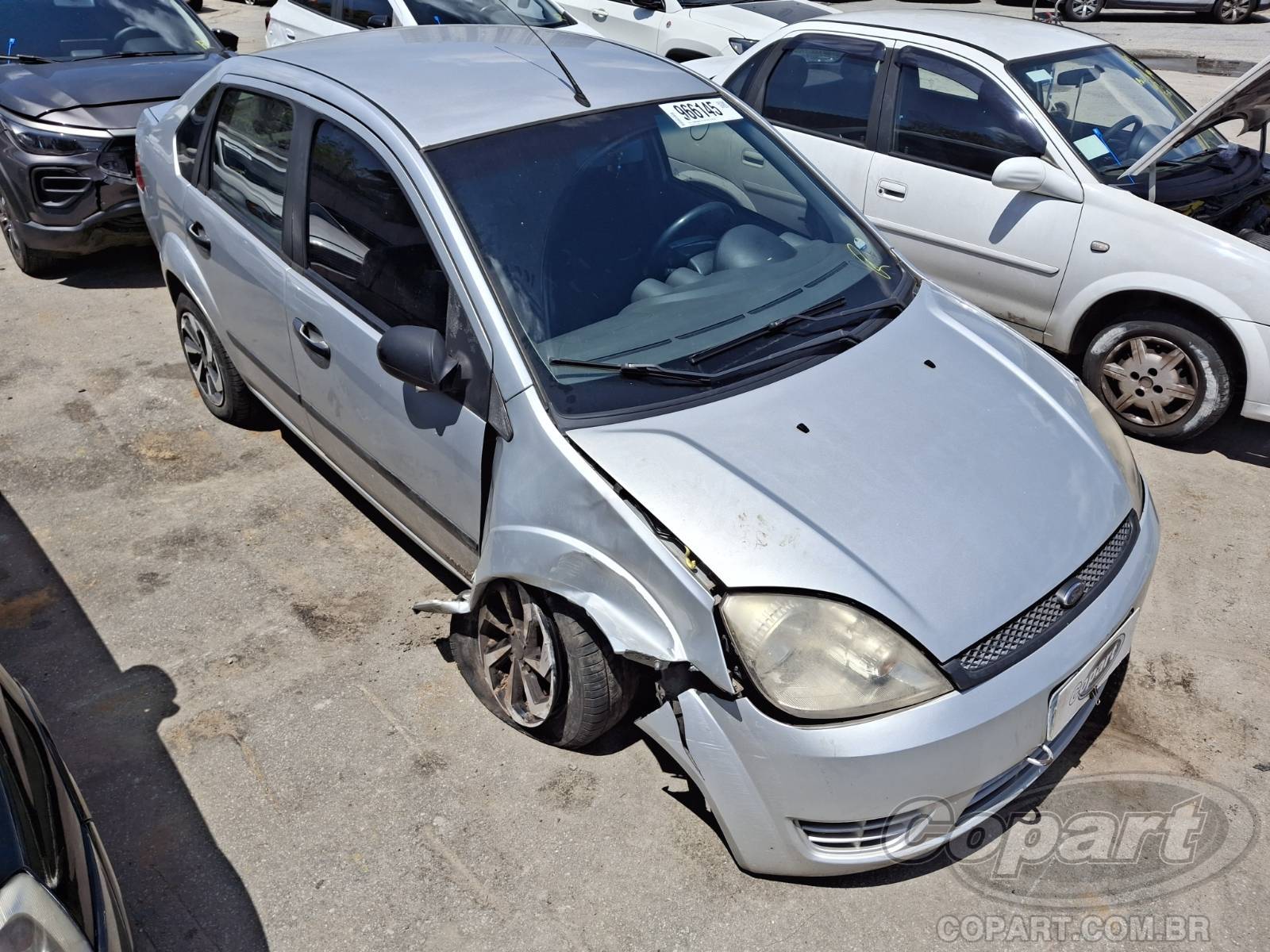 Veículo Ford Fiesta Ford Fiesta Sedan Flex 1.6 2007 Médio Dano Frontal 2007 em leilão
