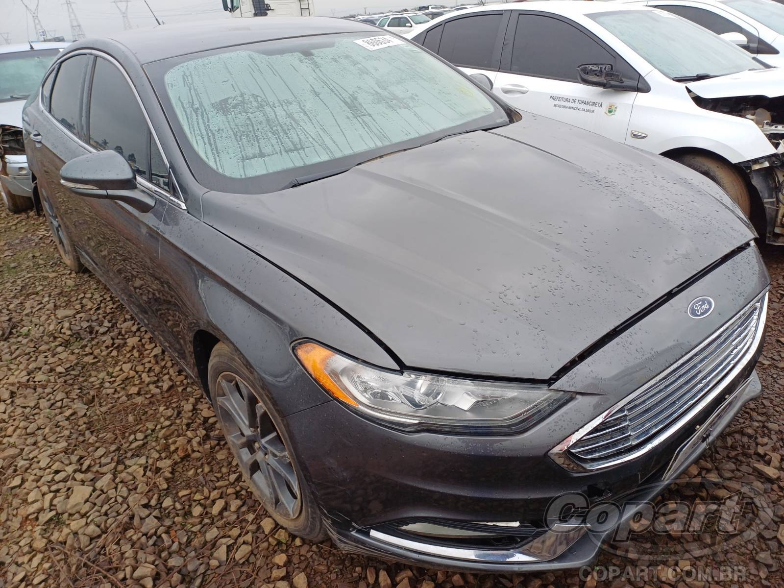 Ford Fusion SEL Powershift 2.0 16V GTDI Turbo 2018 Médio Dano Alagamento