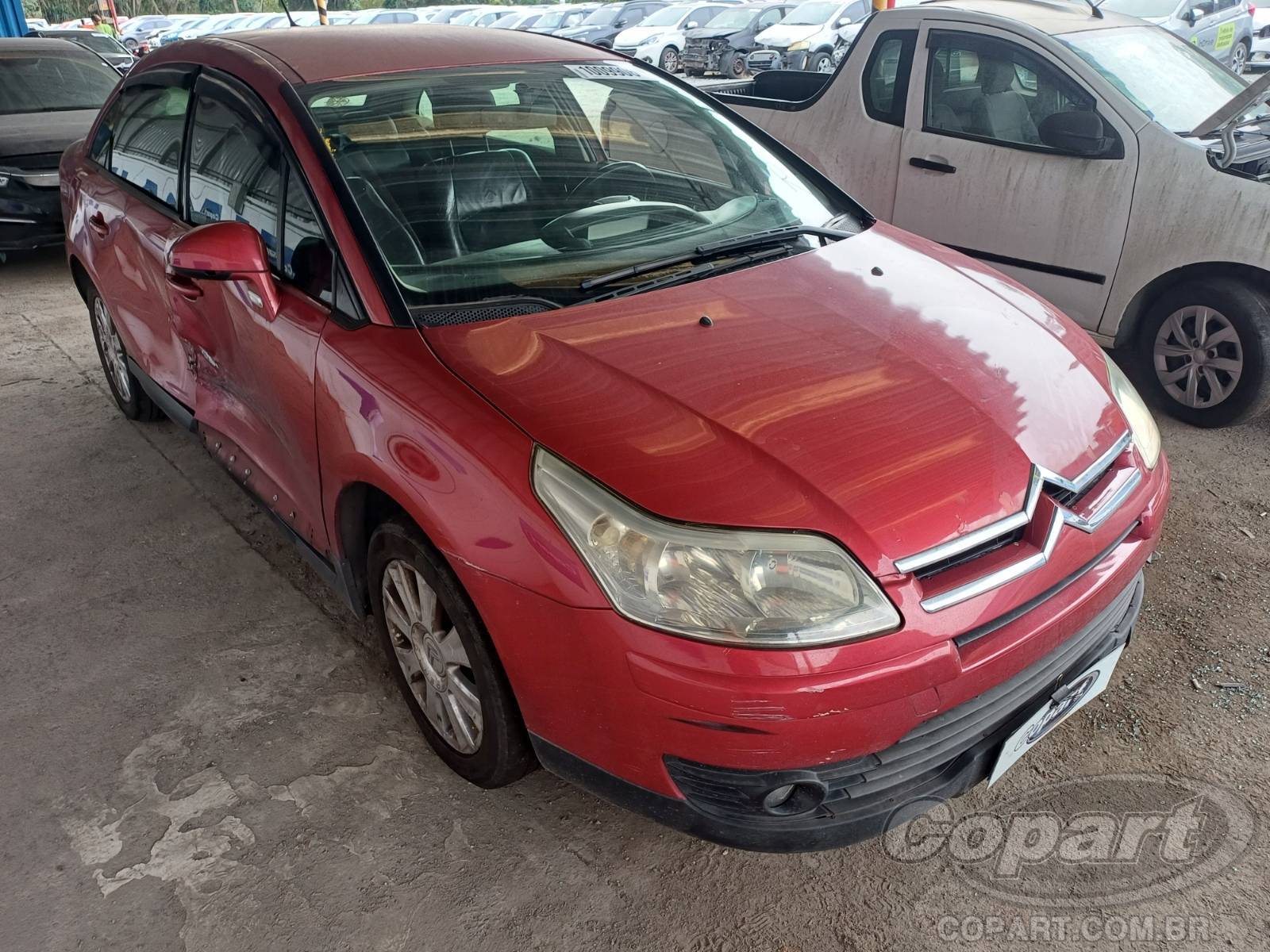 Veículo Peugeot C4 Pallas CITROEN C4 PALLAS GLX 2.0 16V 2008 Gasolina 2008 em leilão