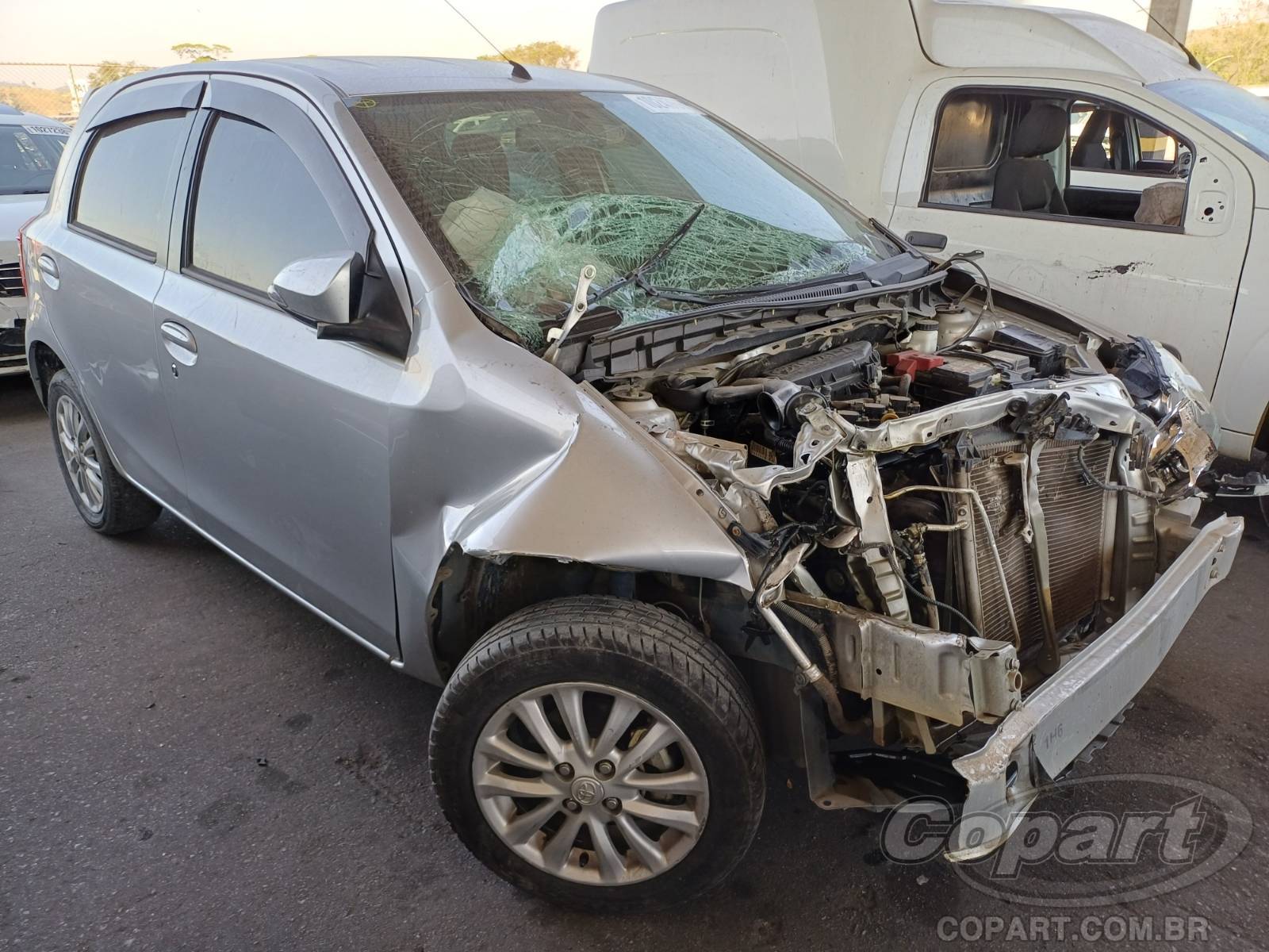 Veículo Toyota Etios TOYOTA ETIOS XLS 1.5 16V 2015 2015 em leilão