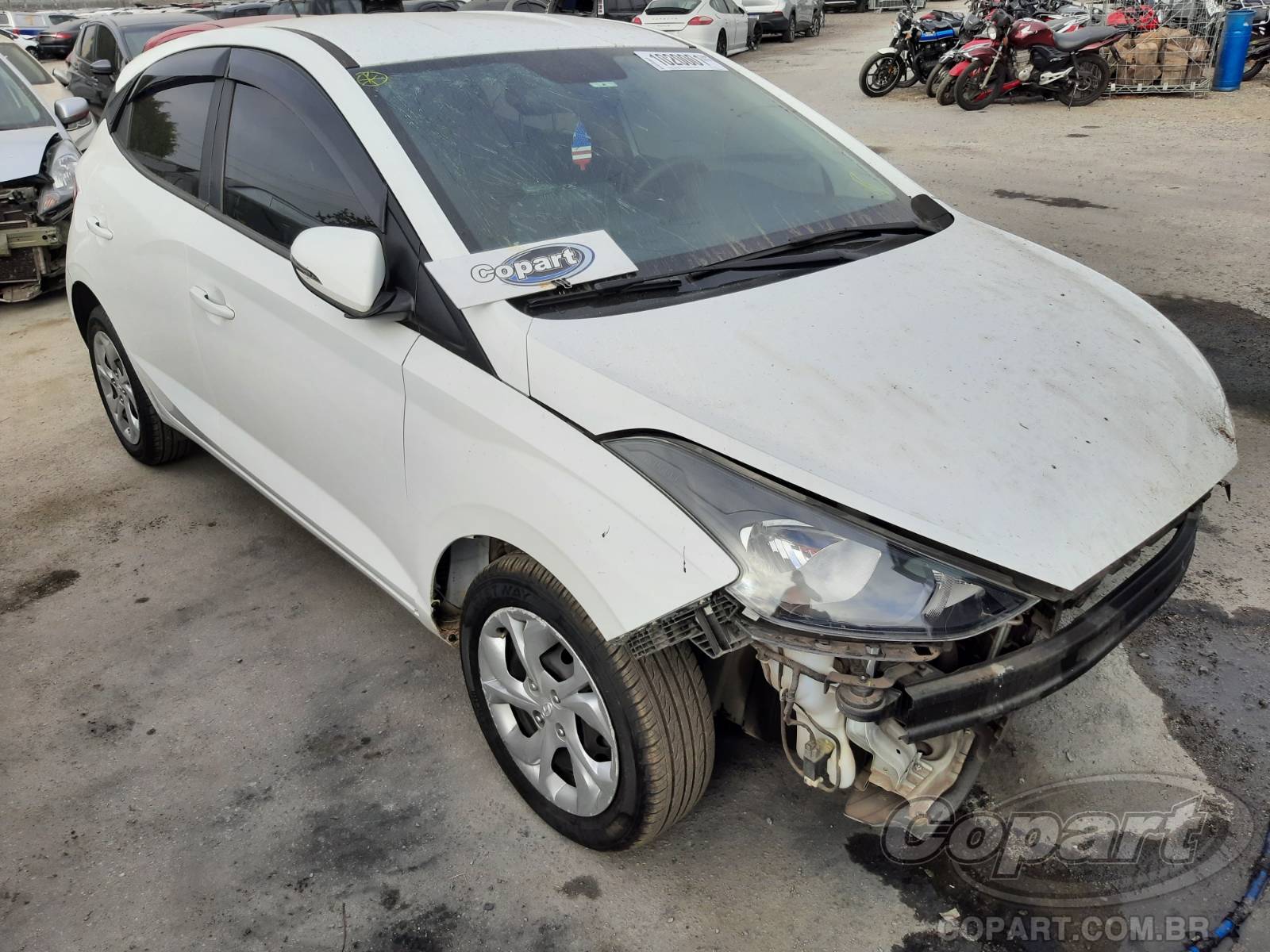 Veículo Hyundai HB20 HYUNDAI HB20 Vision 1.0 12V CVVT 2020 2020 em leilão