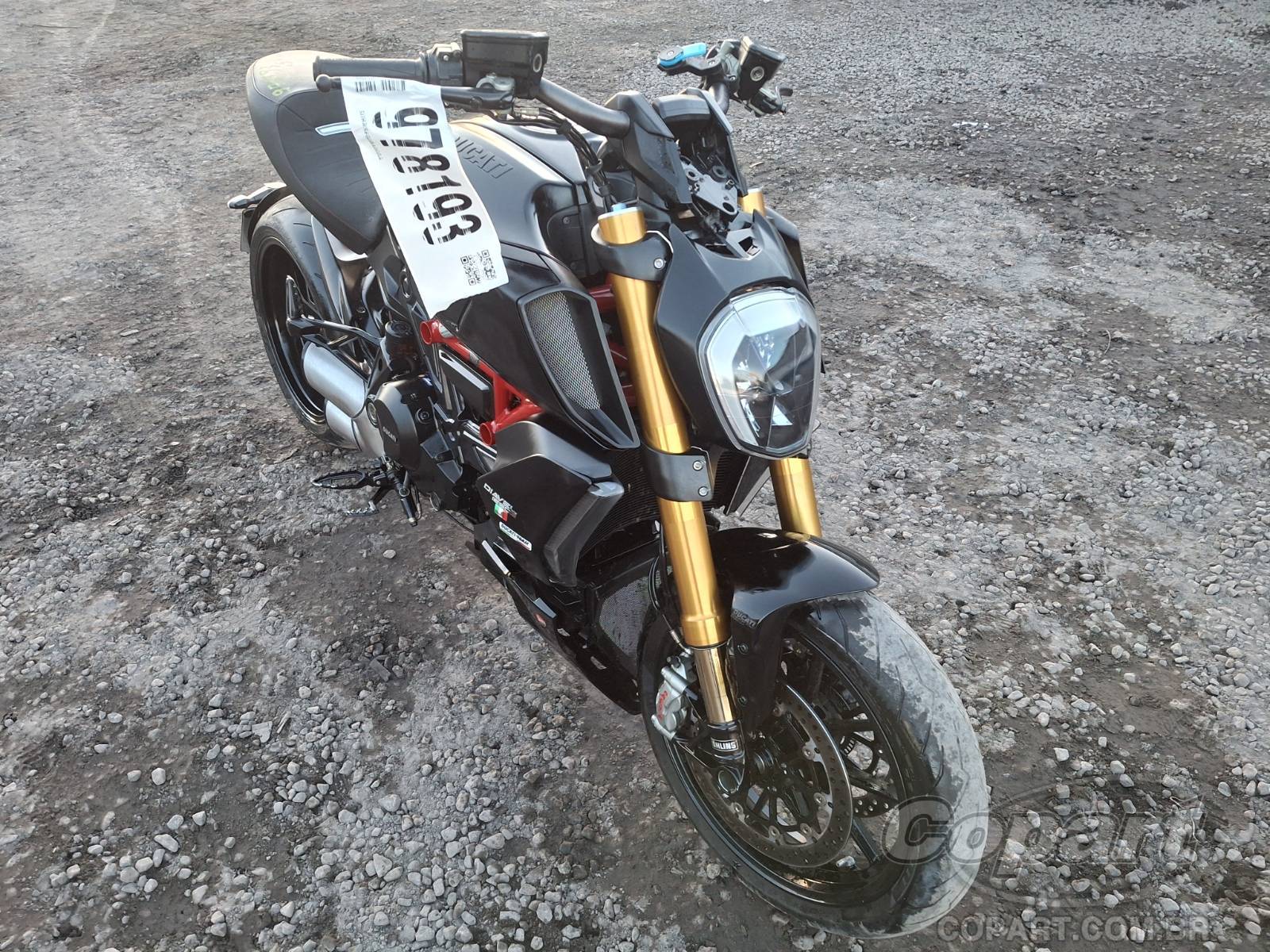 Veículo DUCATI Diavel 2019 DUCATI DIAVEL 2019 em leilão