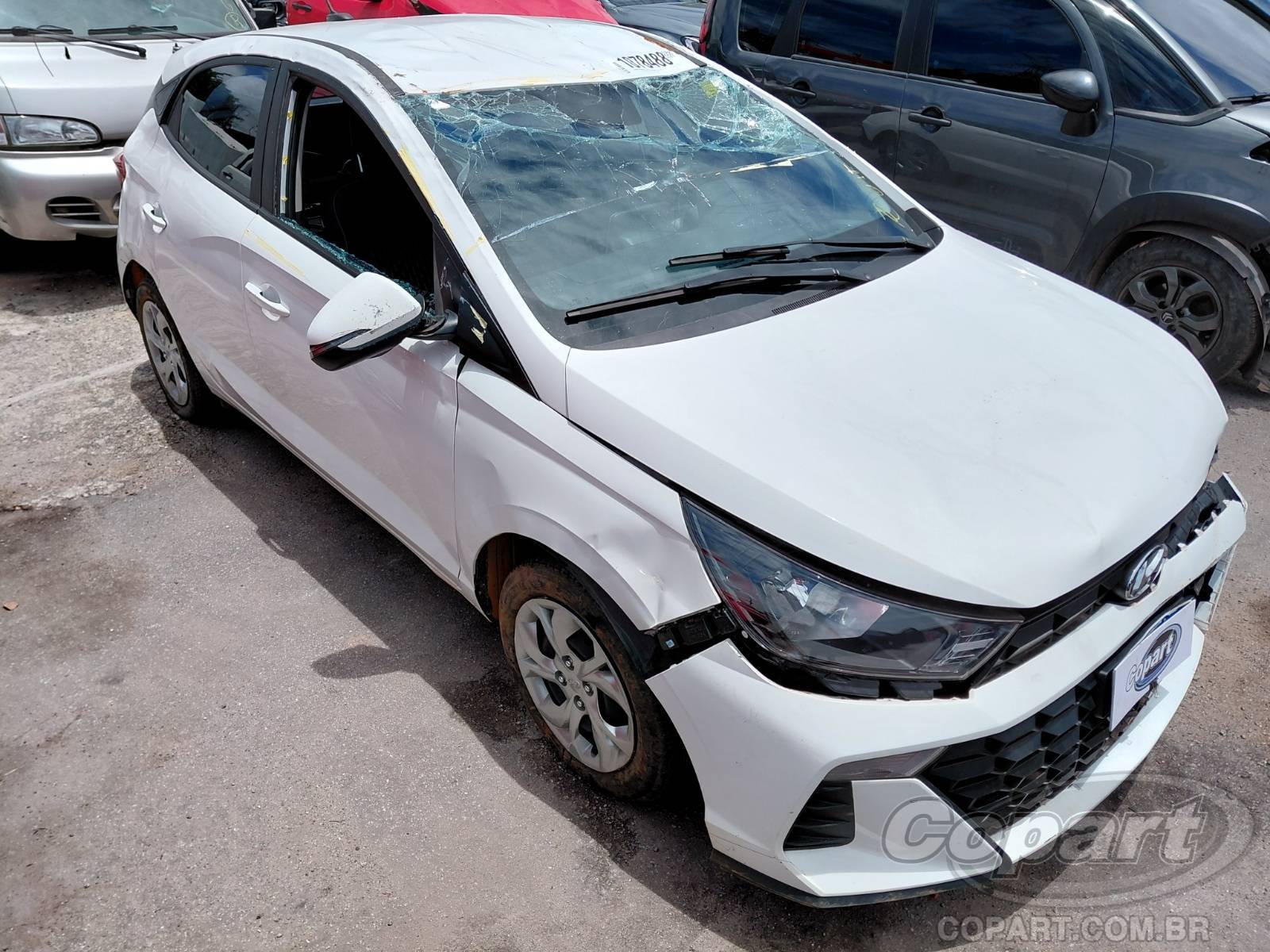 Hyundai HB20 Comfort 1.0 12V CVVT 2024 Colisão Frontal