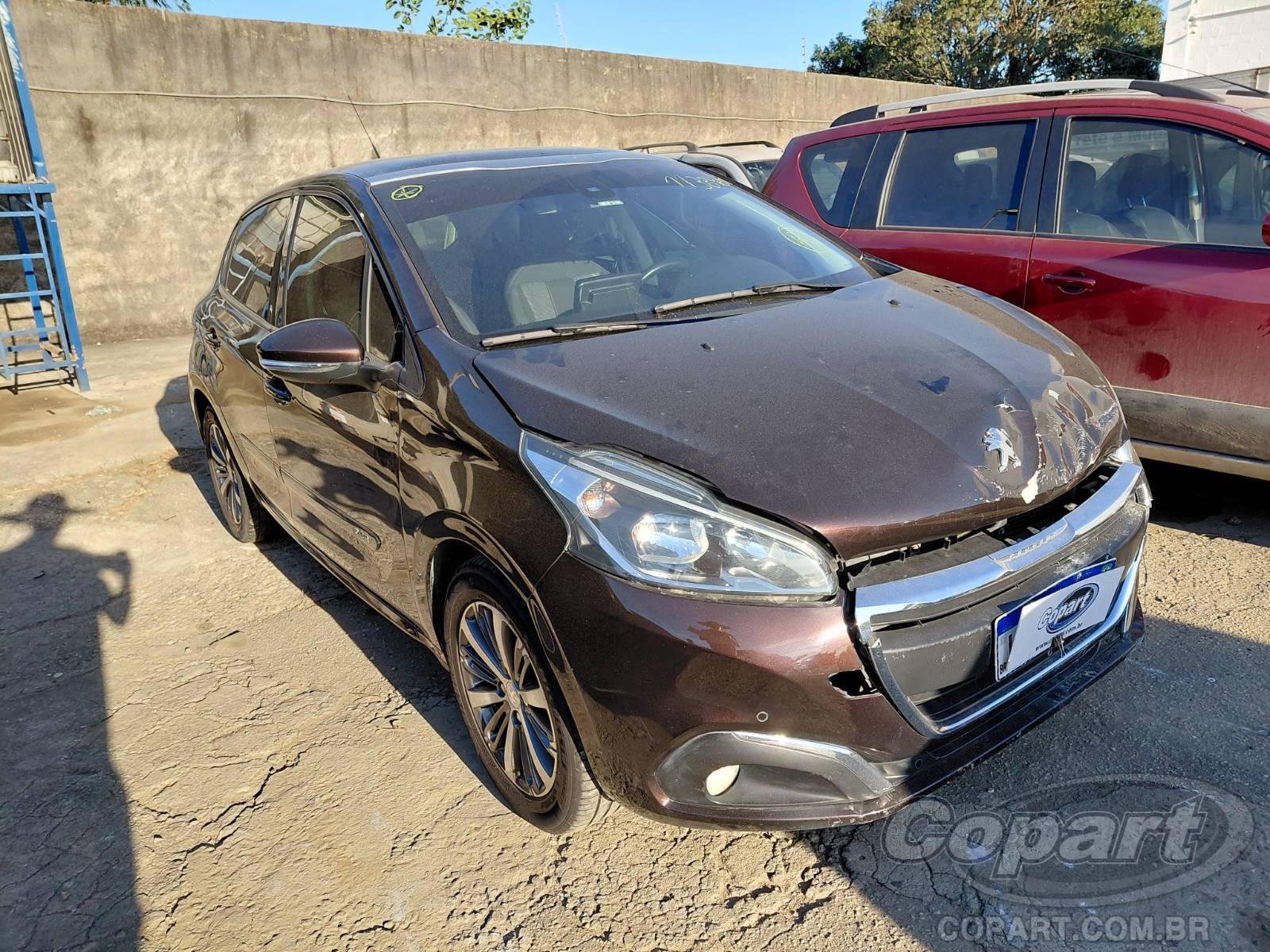 Veículo Peugeot 208 PEUGEOT 208 HATCH 1.6 16V VVT 2019 em leilão