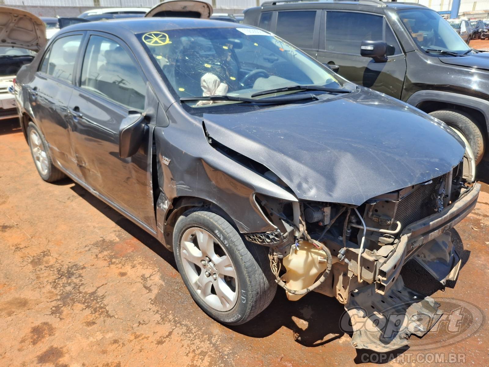 Veículo Toyota Corolla Toyota Corolla XEi 1.8 16V VVT-i 2009 Colisão 2009 em leilão