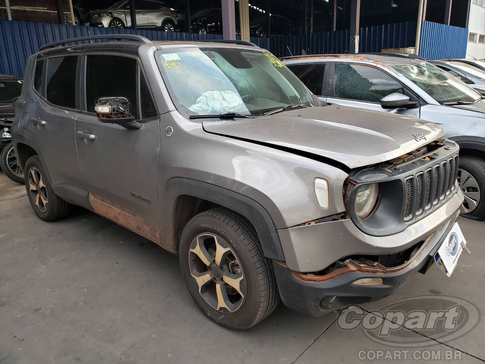 Veículo Jeep Renegade Jeep Renegade Trailhawk 2.0 MultiJet Turbo 2021 Colisão Frontal 2021 em leilão