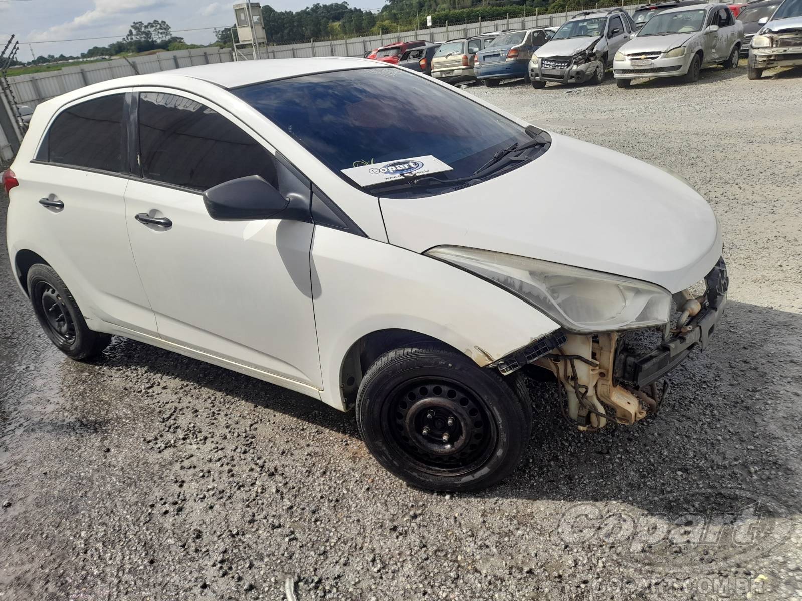 Veículo Hyundai HB20 Hyundai HB20 Unique 1.0 12V CVVT 2019 Médio Monta 2019 em leilão