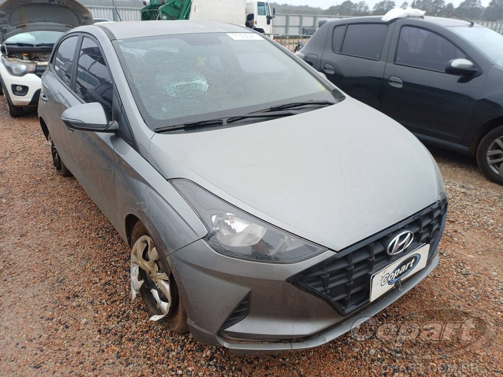 Veículo Hyundai HB20 Hyundai HB20 2022 Vision 1.0 12V CVVT Colisão 2022 em leilão