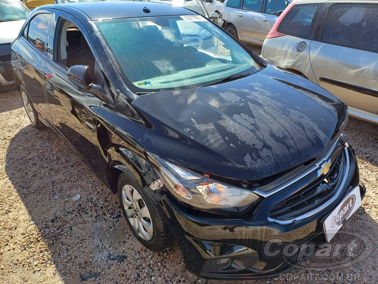 Veículo GM - Chevrolet Onix Chevrolet Onix LT 1.0 ECO 2017 Médio Dano Lateral 2017 em leilão
