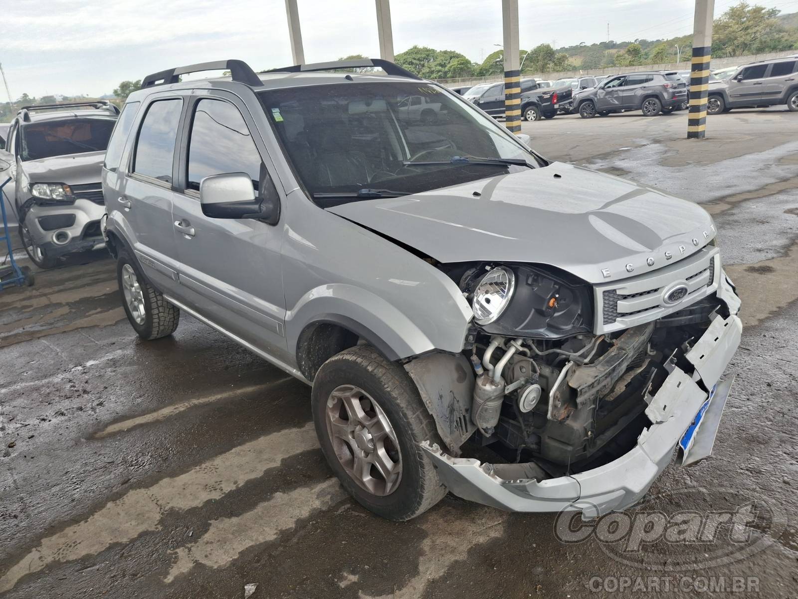 Veículo Ford Ecosport Ford EcoSport XLT 1.6 2011 Colisão 2011 em leilão
