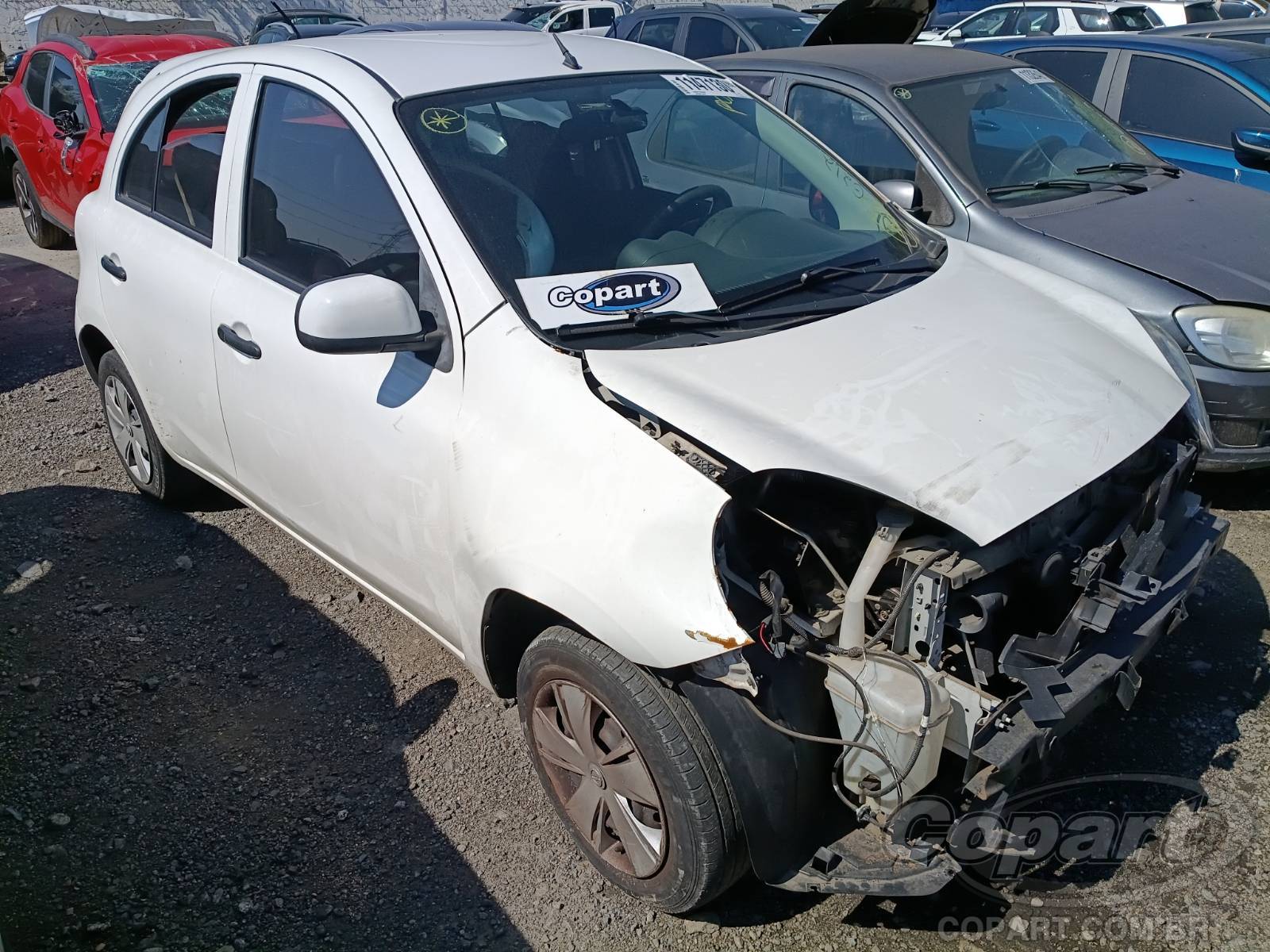 Veículo Nissan March Nissan March S 1.0 16V 2012 2012 em leilão