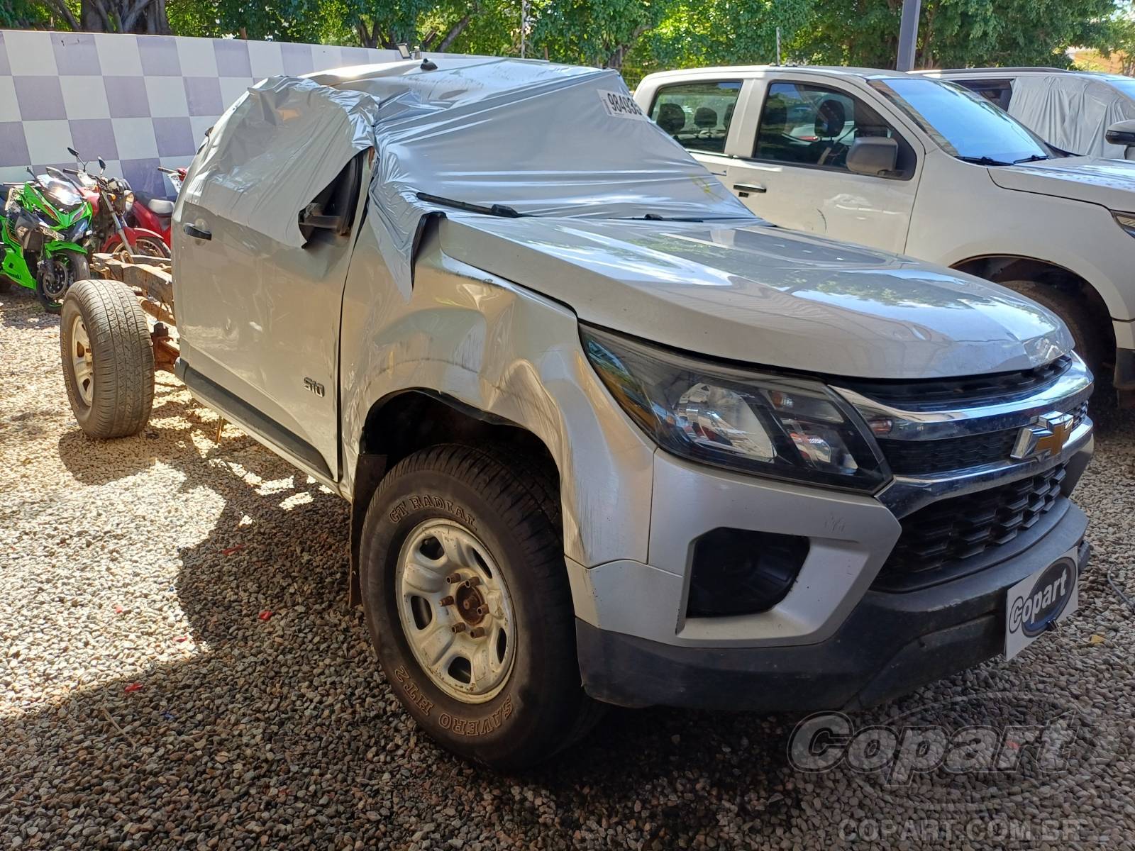 Veículo CHEVROLET S10 CHEVROLET S10 CHASSIS CAB 2022 2022 em leilão