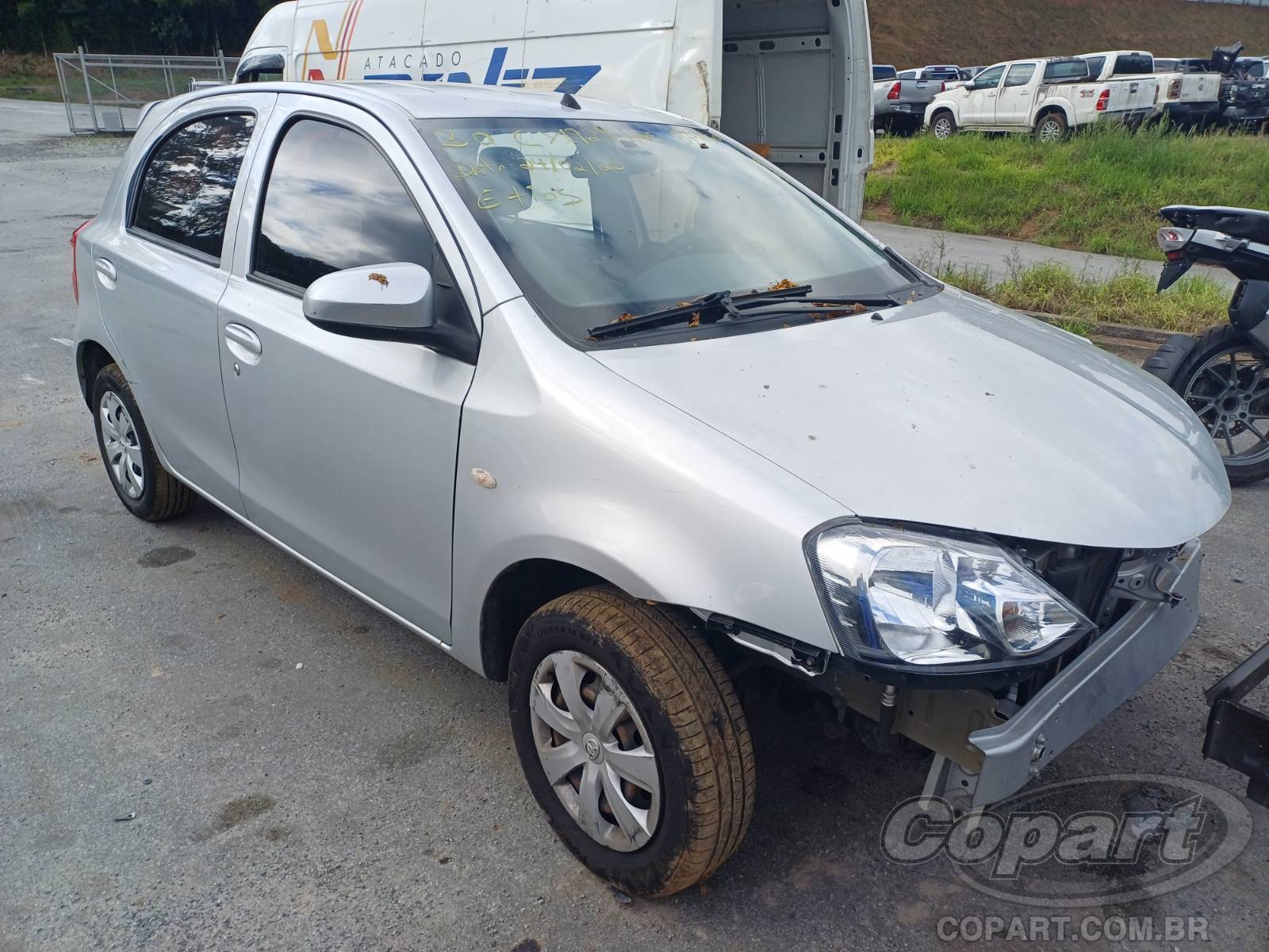 Veículo Toyota Etios TOYOTA ETIOS X 1.3 16V 2016 2016 em leilão
