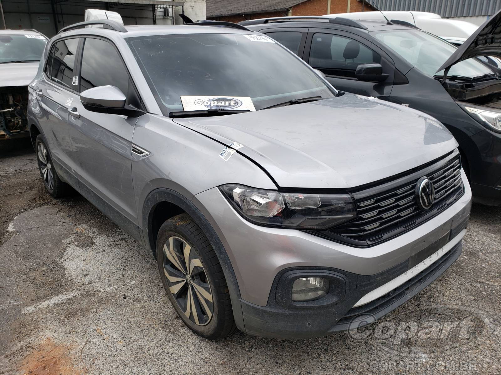 Veículo VW - VolksWagen T-Cross Volkswagen T-Cross Comfortline 2024 Pequena Monta 2024 em leilão