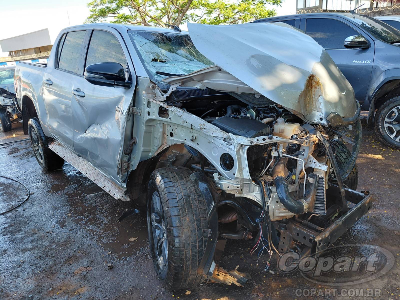 2024 TOYOTA HILUX CD — leilão em Goiânia/GO