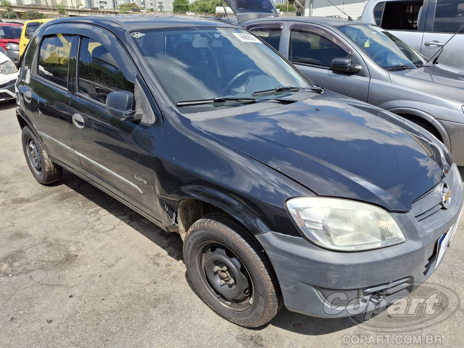 Chevrolet Celta Life 1.0 VHC E FlexPower 2010 Colisão Média Monta