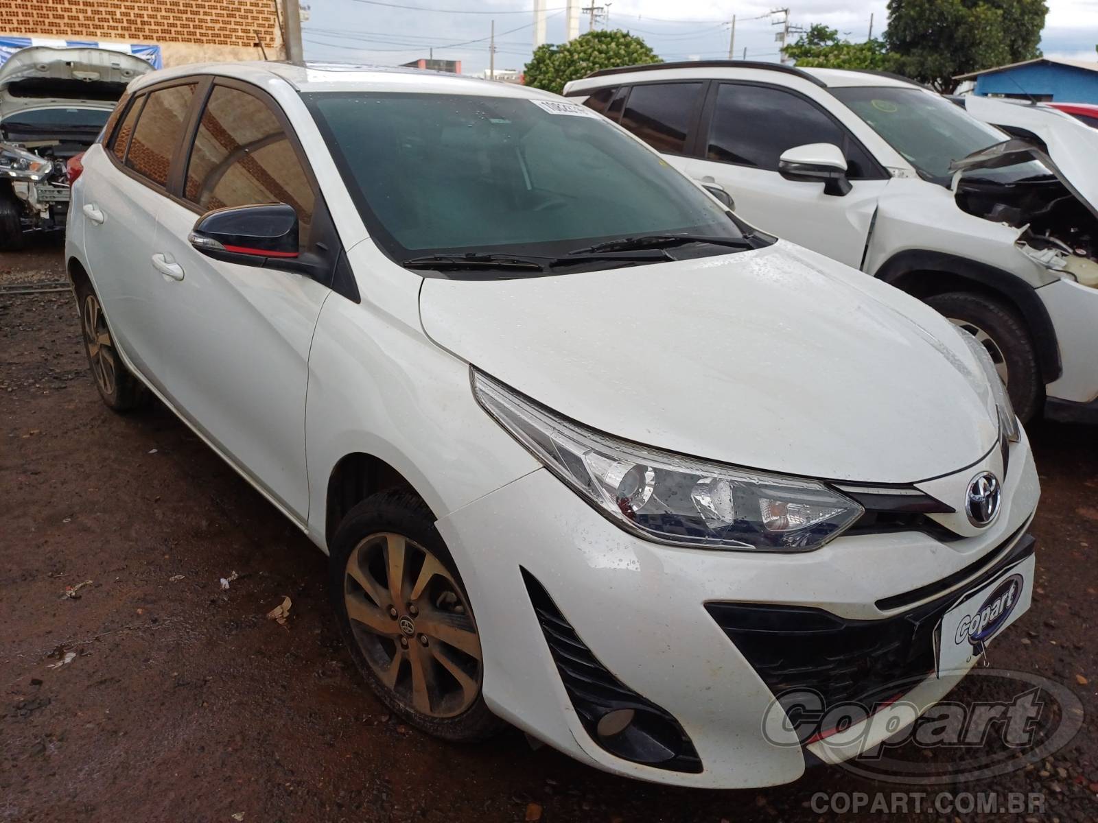 Veículo Toyota Yaris Toyota Yaris S CVT 1.5 16V Dual VVT-i 2021 2021 em leilão