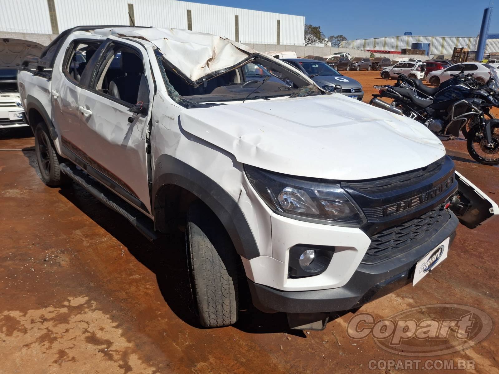 Veículo CHEVROLET S10 CHEVROLET S10 CABINE DUPLA Z71 AT 2.8 CTDI 2022 2023 em leilão