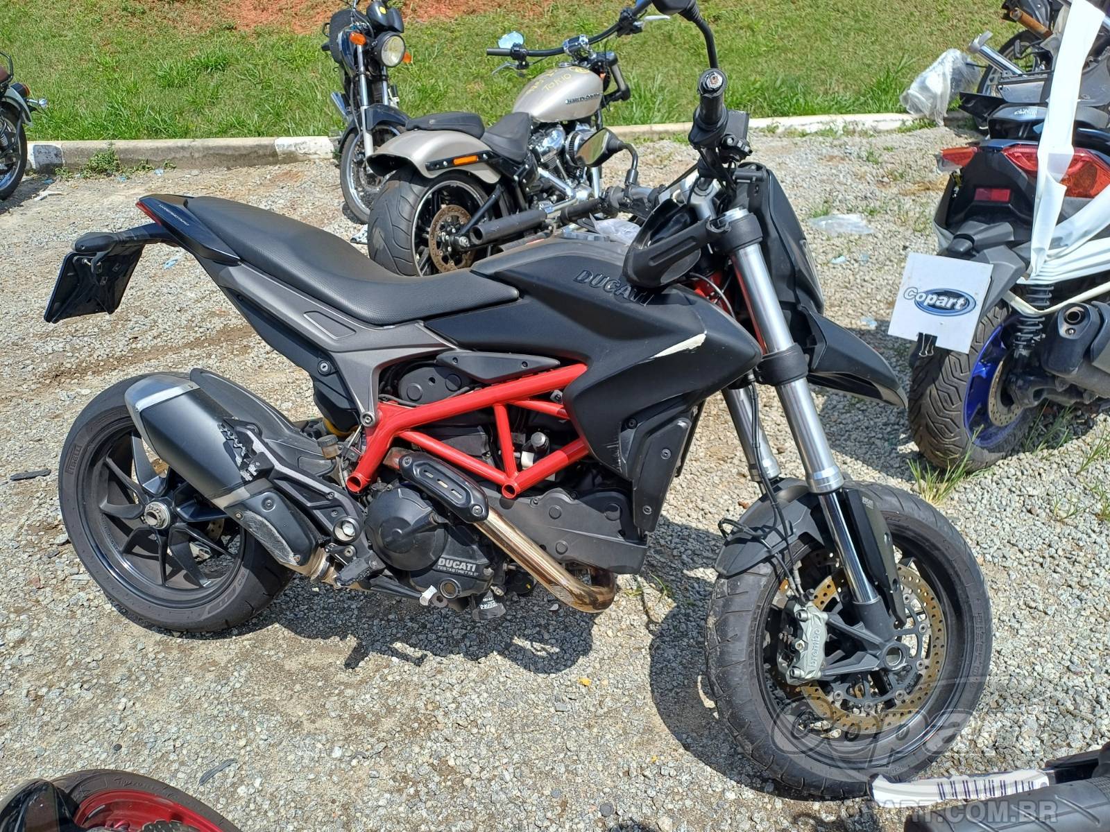 Ducati Hypermotard 821 2014 Pequena Monta