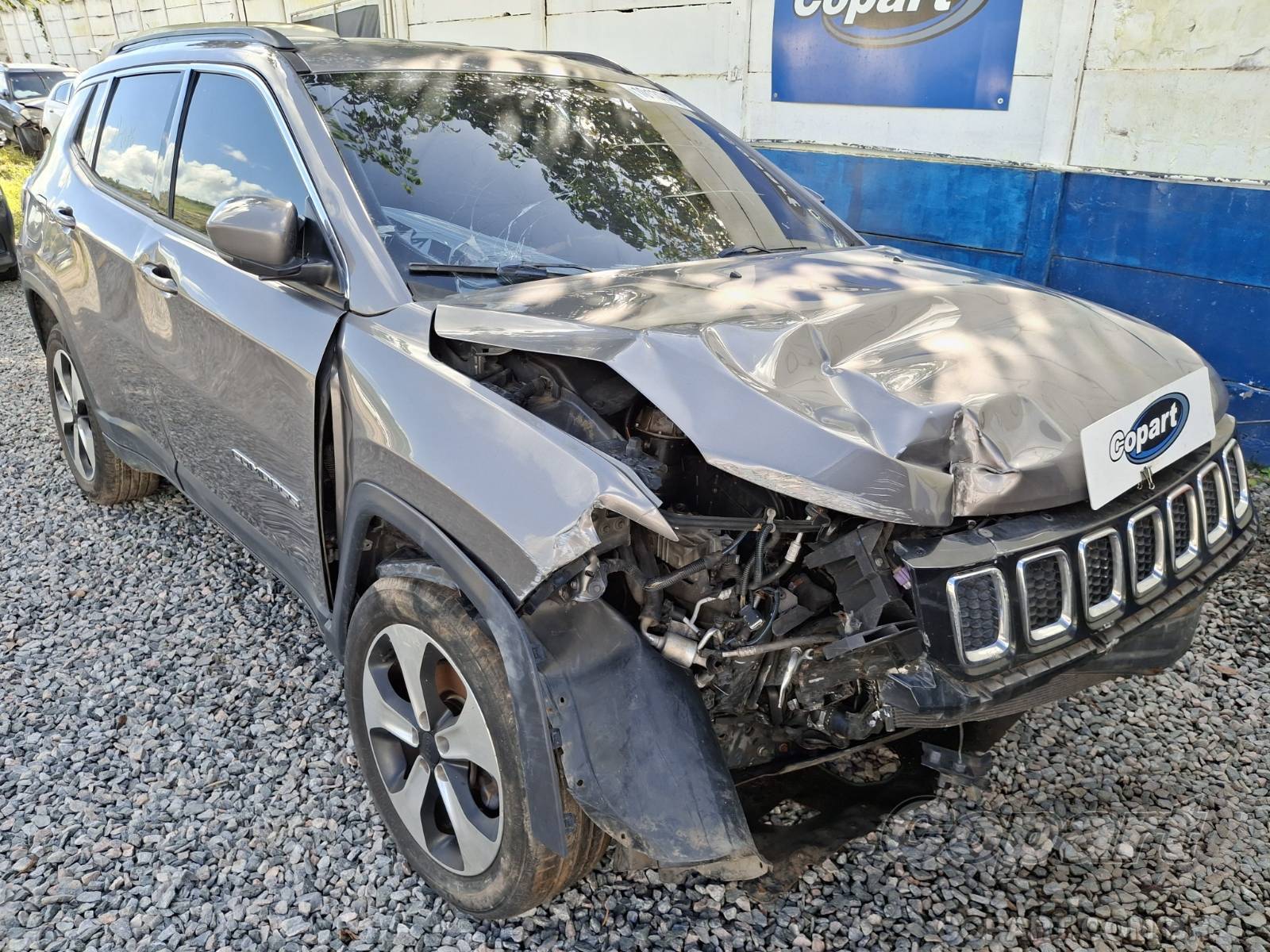 Veículo Fiat Compass JEEP COMPASS 2.0 MULTIJET TURBO 2017 2018 em leilão