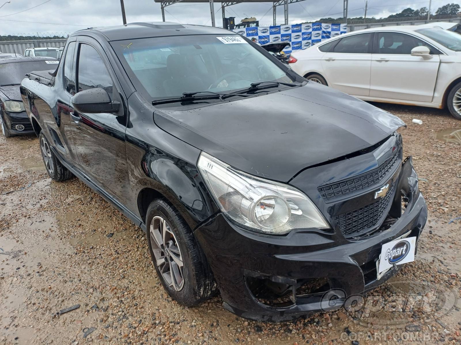 Veículo GM - Chevrolet Montana Chevrolet Montana LS 1.4 Econo.Flex 2019 Médio Dano Frontal 2019 em leilão