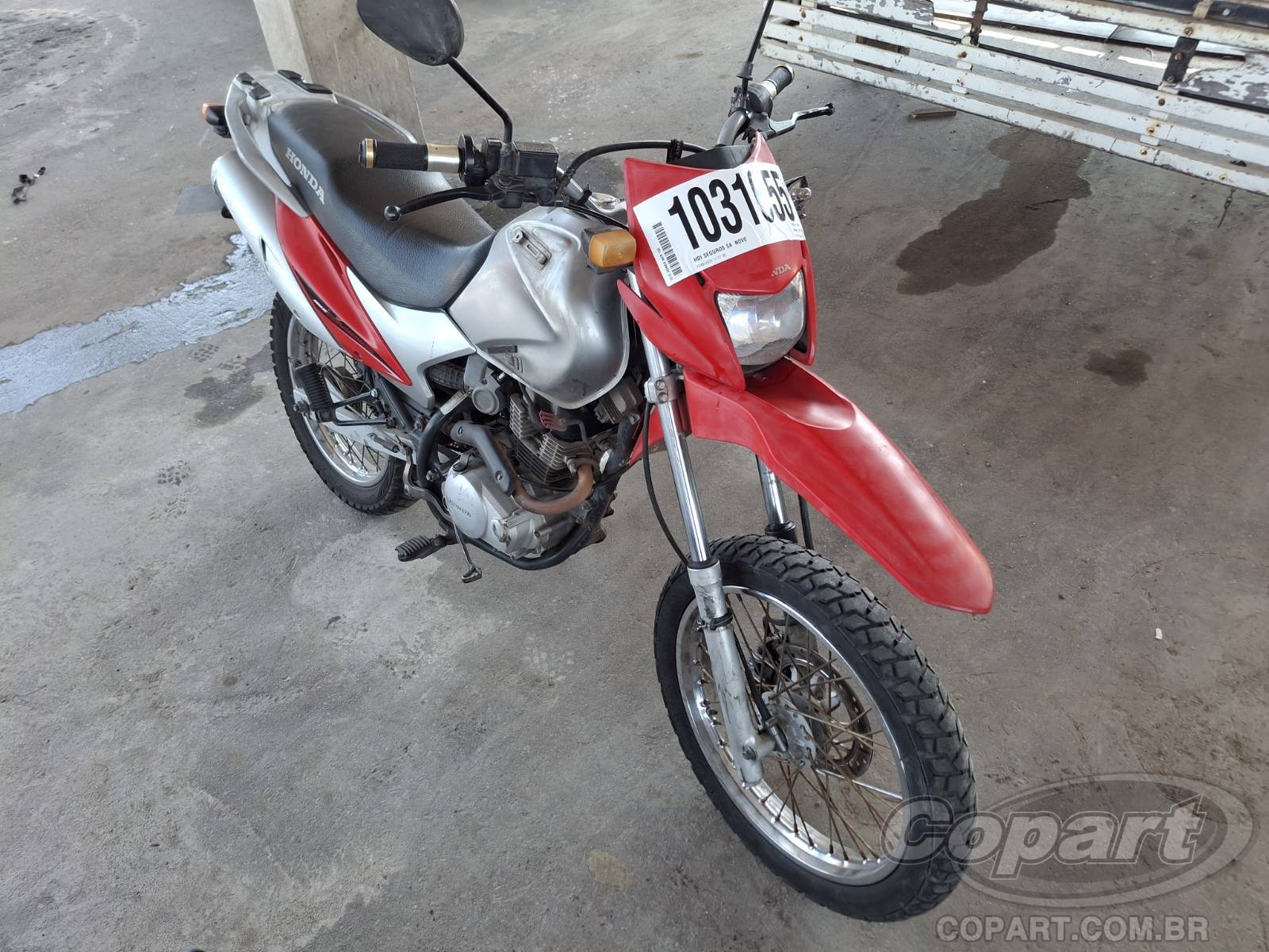 Veículo HONDA NXR 150 HONDA NXR 150 Bros Mix ESD 2010 Flex 2010 em leilão