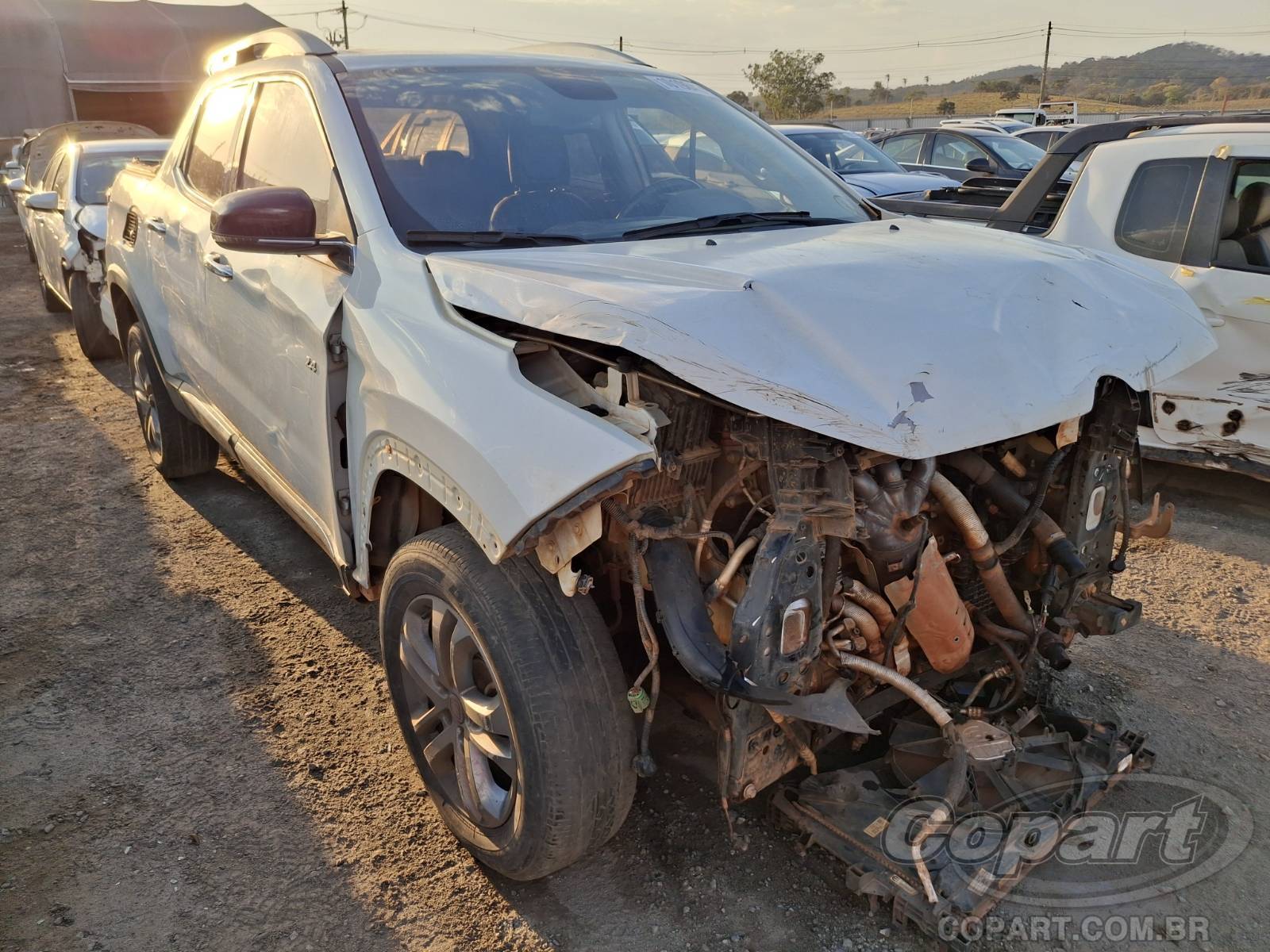 Veículo Fiat Toro FIAT TORO Volcano AT9 2.4 16V Tigershark 2020 2020 em leilão