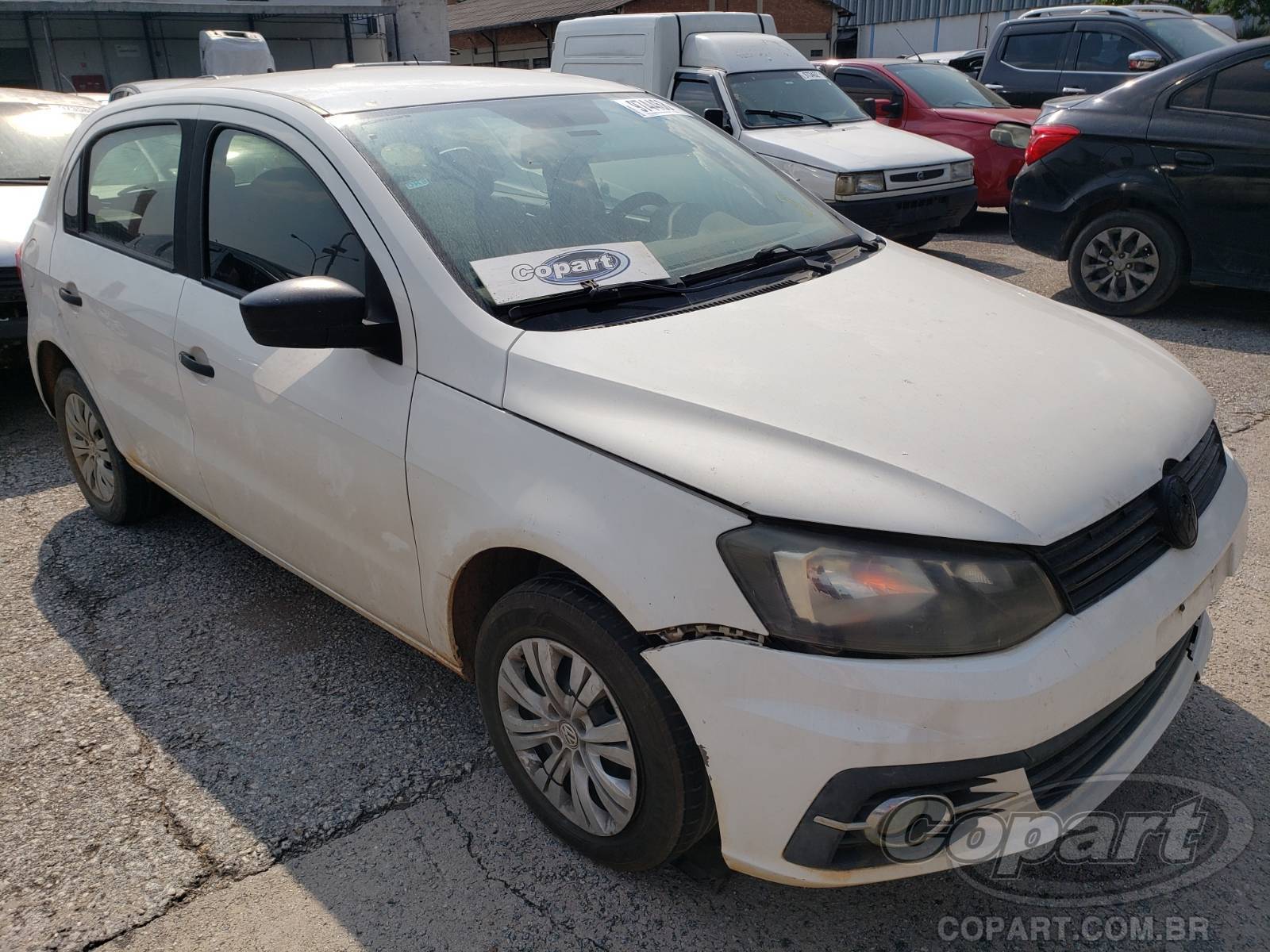 Volkswagen Gol Trendline 1.0 12V MPI 2017 Pequena Monta