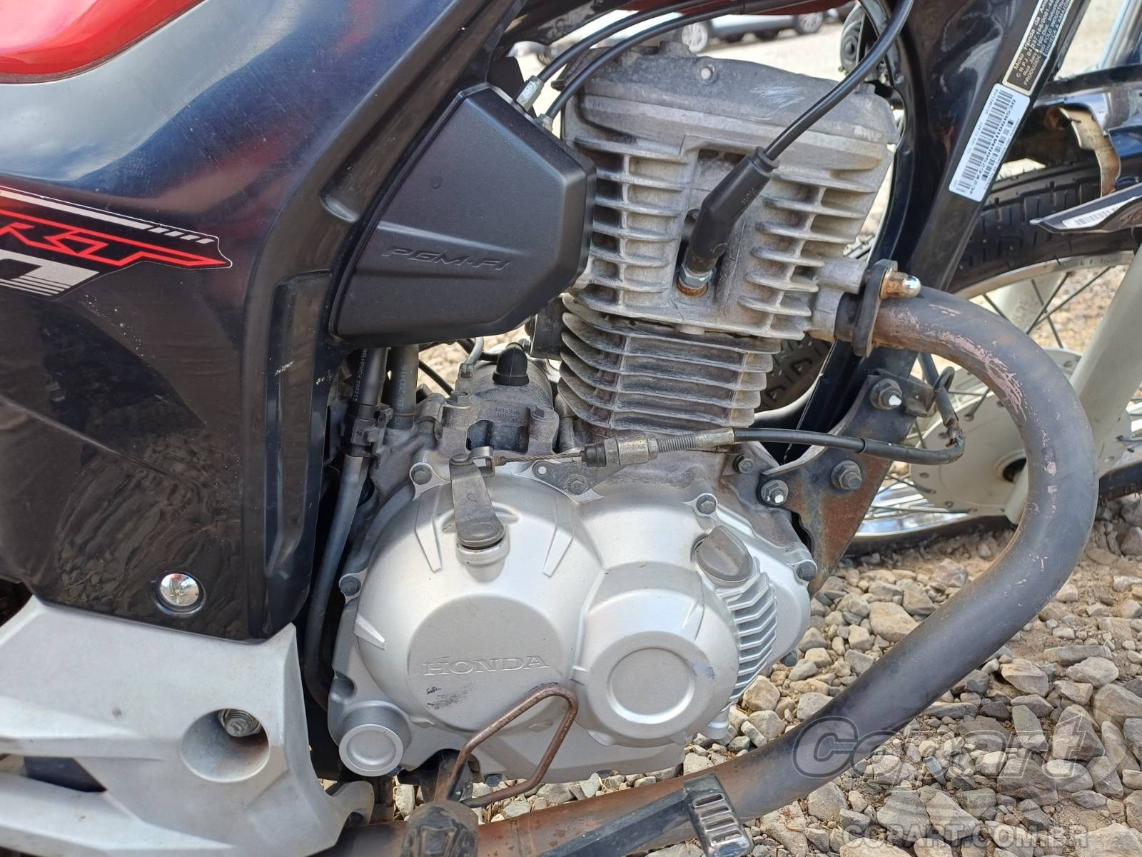 2021 HONDA CG 160 — leilão em Canoas/RS (foto 5)
